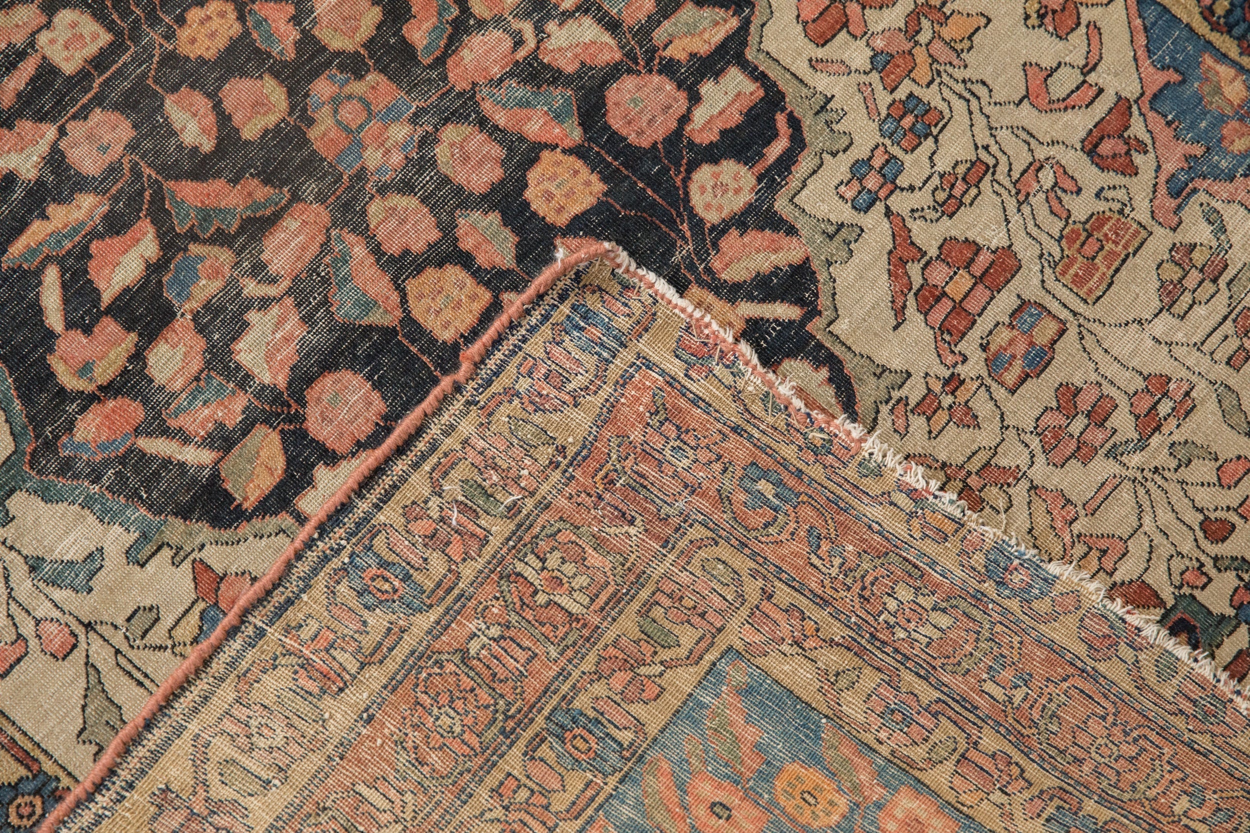 3.5x5 Antique Fine Farahan Sarouk Rug - Image 12