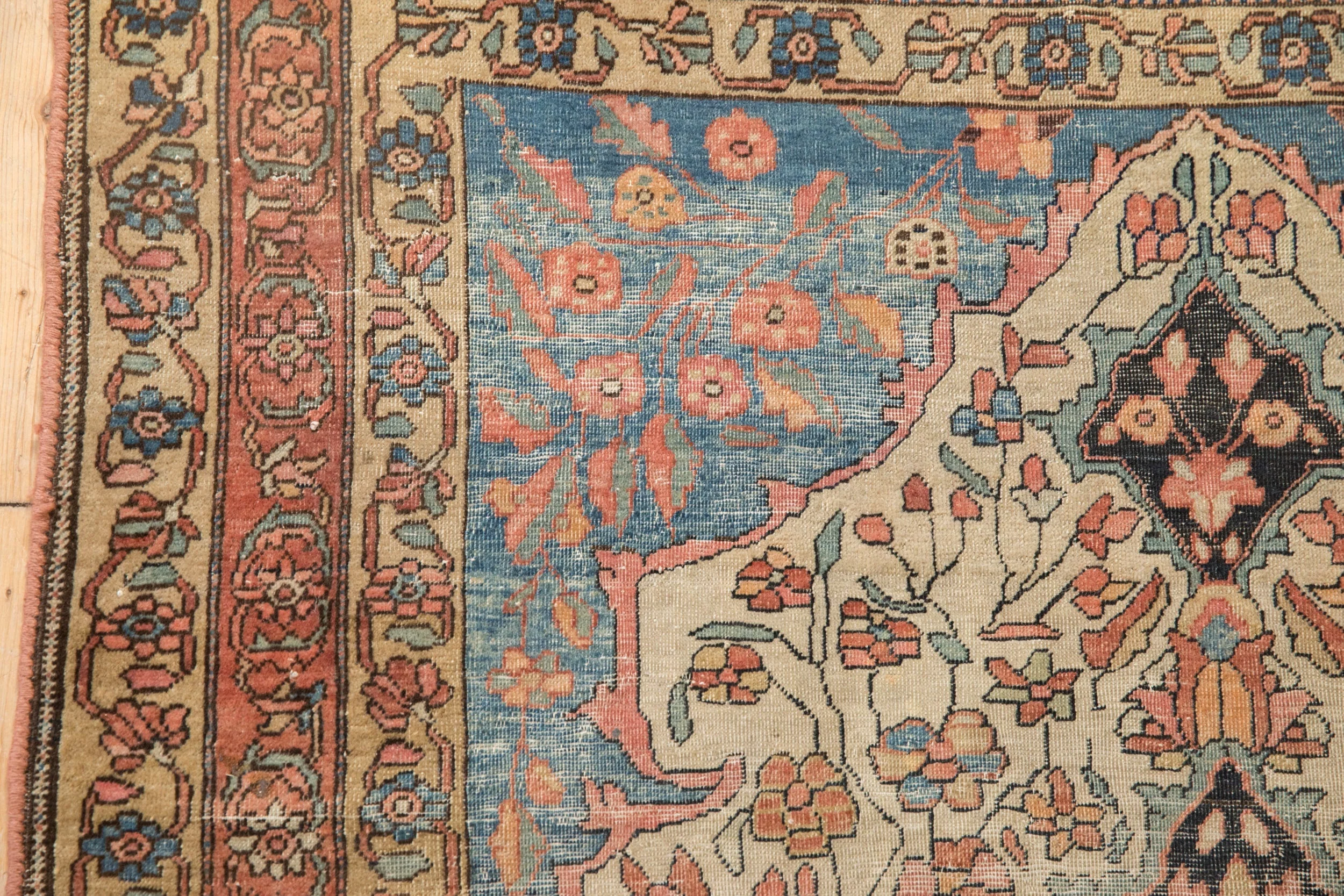 3.5x5 Antique Fine Farahan Sarouk Rug - Image 13