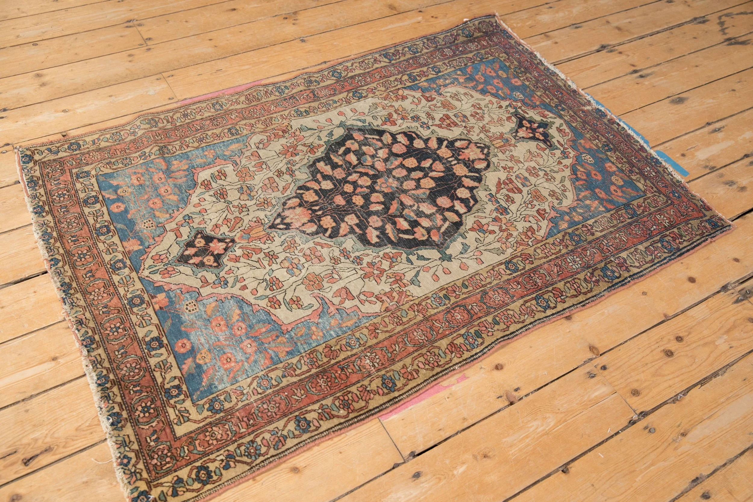 3.5x5 Antique Fine Farahan Sarouk Rug - Image 6
