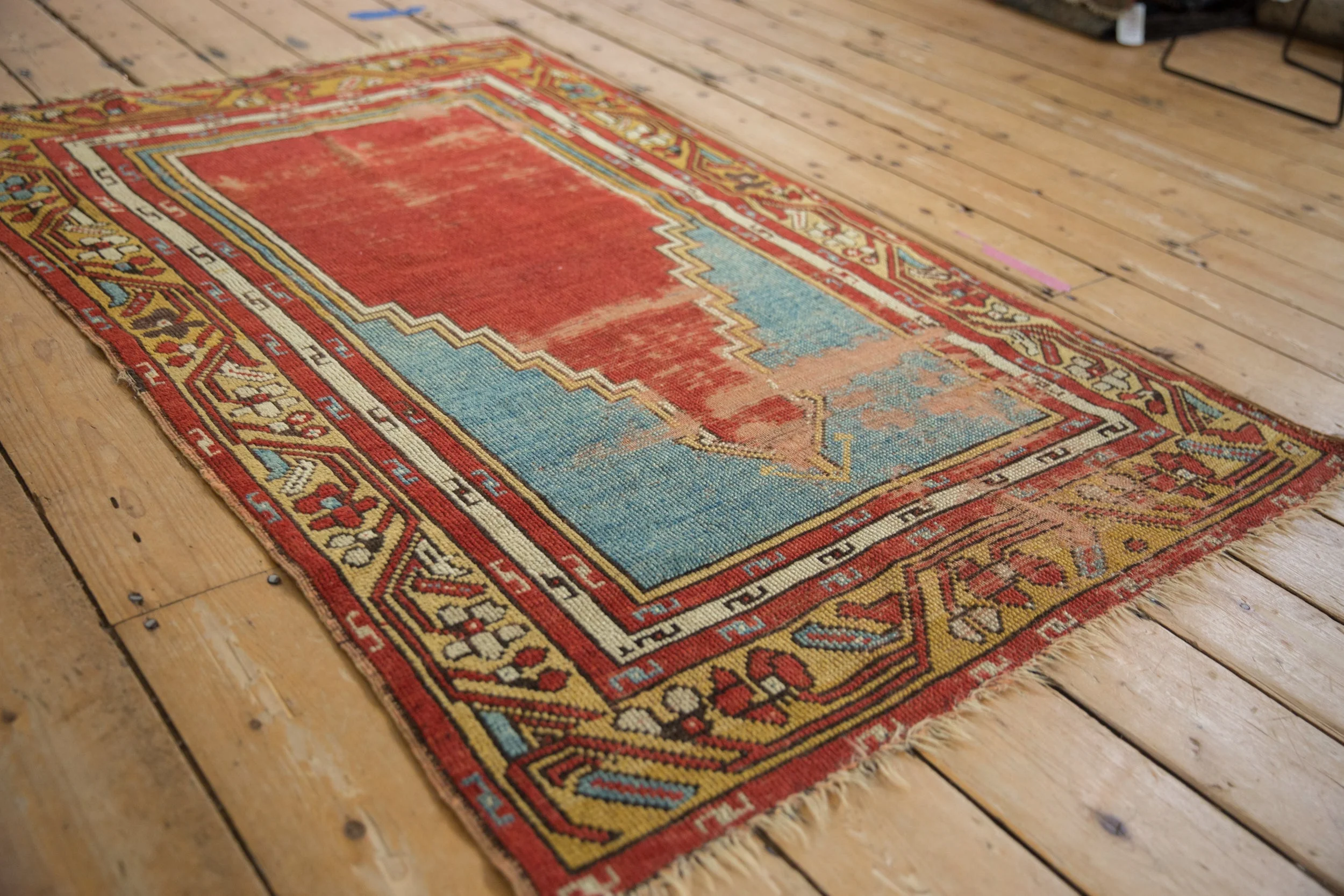 3.5x5 Vintage Anatolian Rug - Image 4