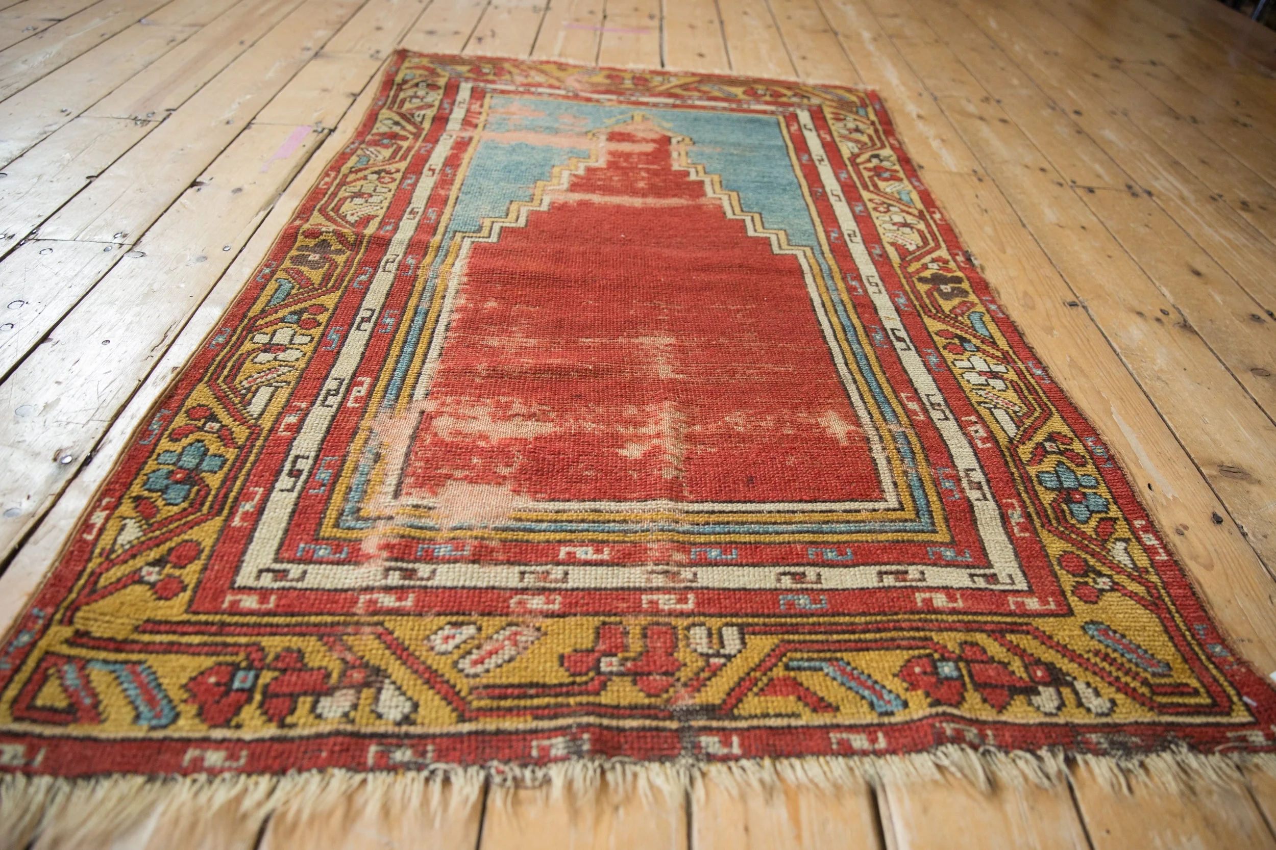 3.5x5 Vintage Anatolian Rug - Image 6