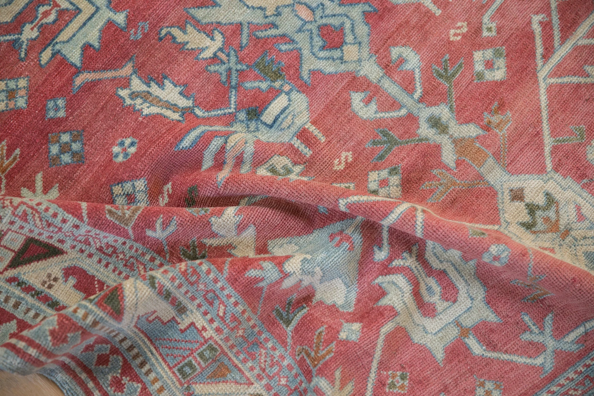 3.5x5 Vintage Distressed Anatolian Rug - Image 11