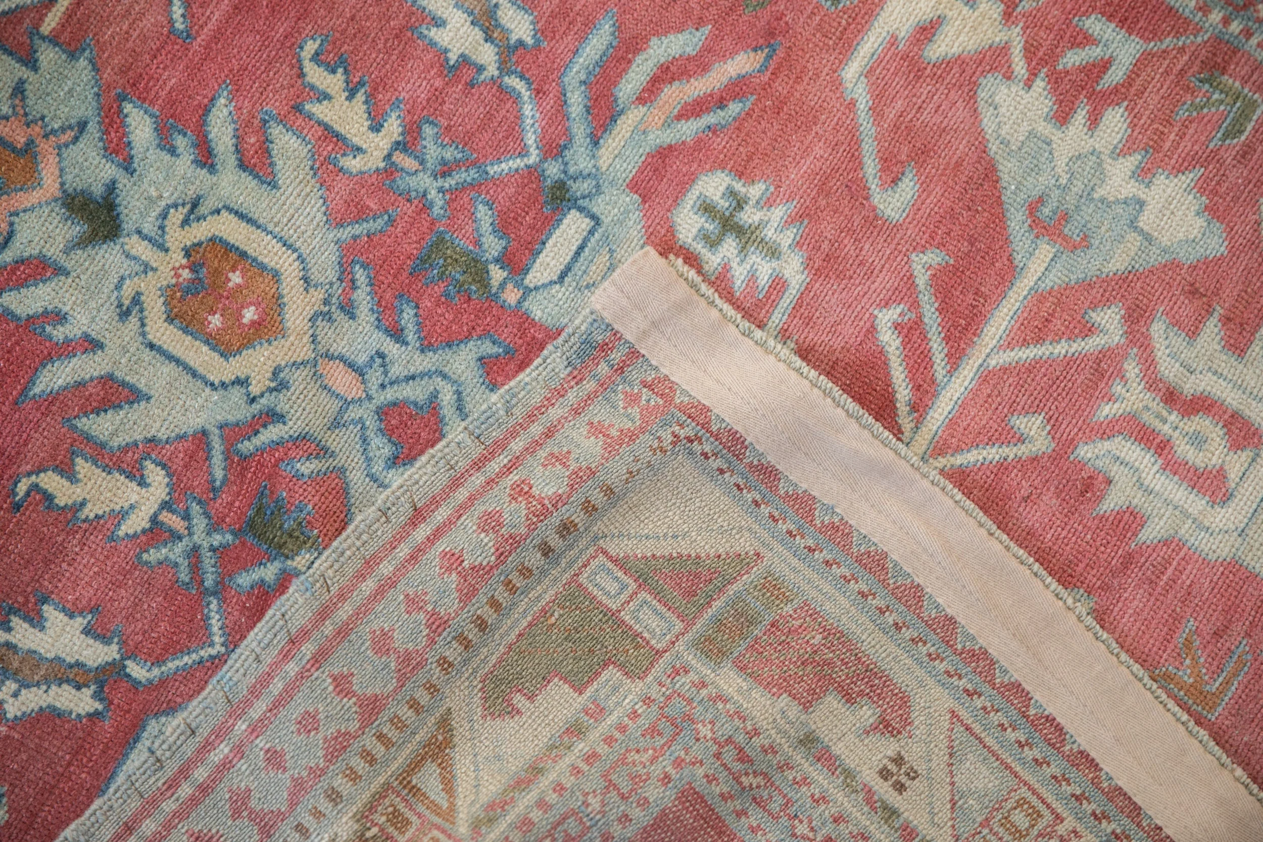 3.5x5 Vintage Distressed Anatolian Rug - Image 12