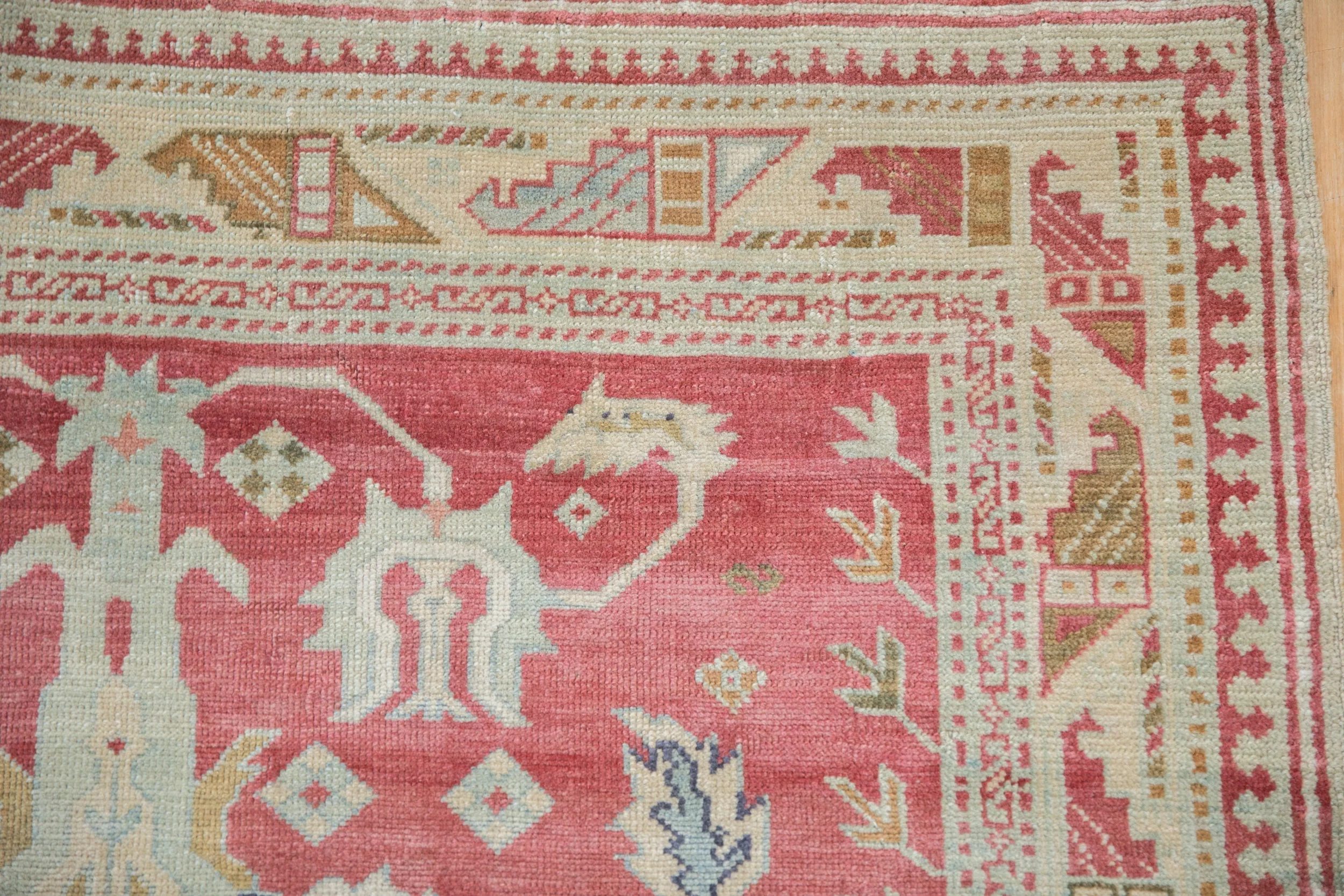 3.5x5 Vintage Distressed Anatolian Rug - Image 3