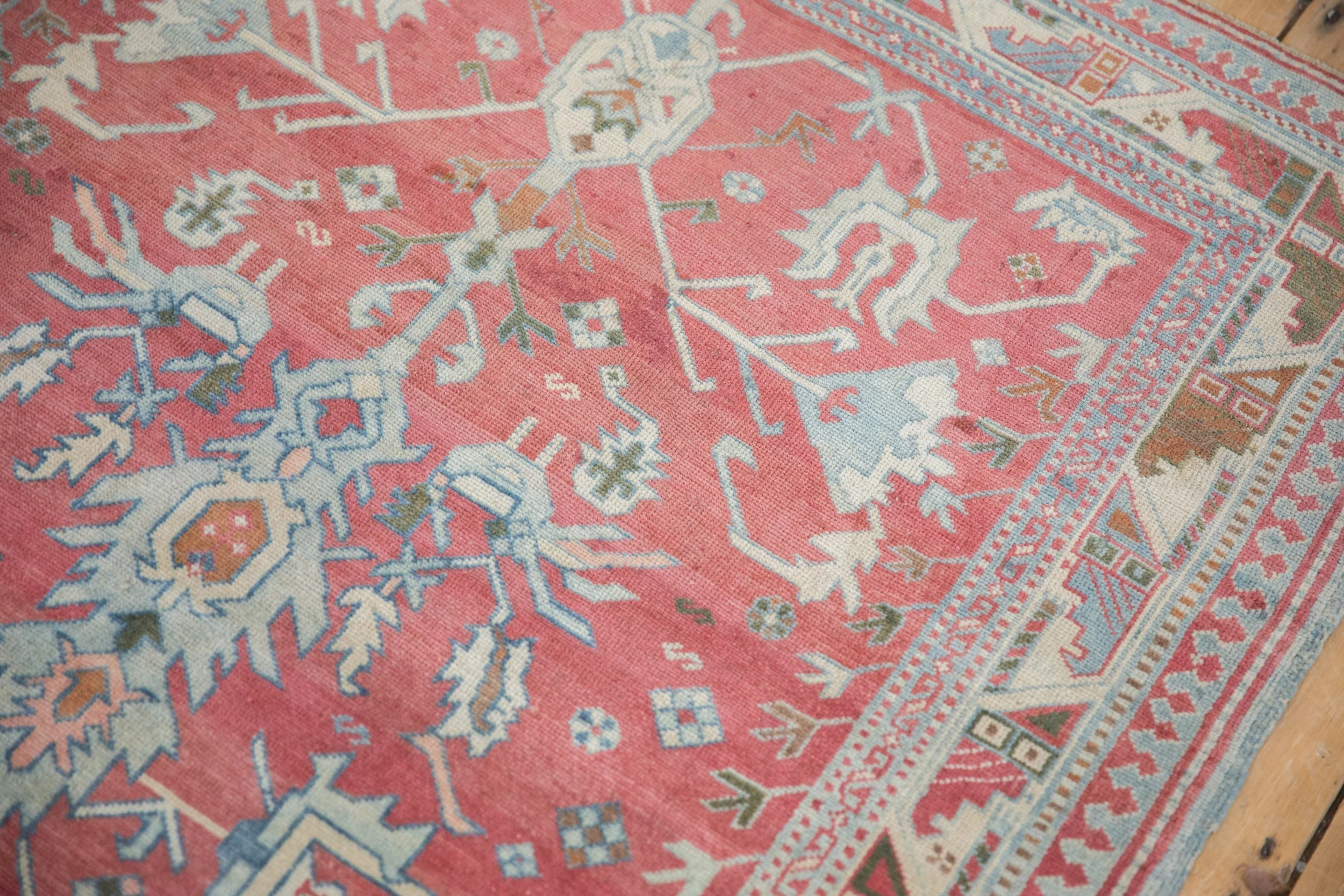 3.5x5 Vintage Distressed Anatolian Rug - Image 7