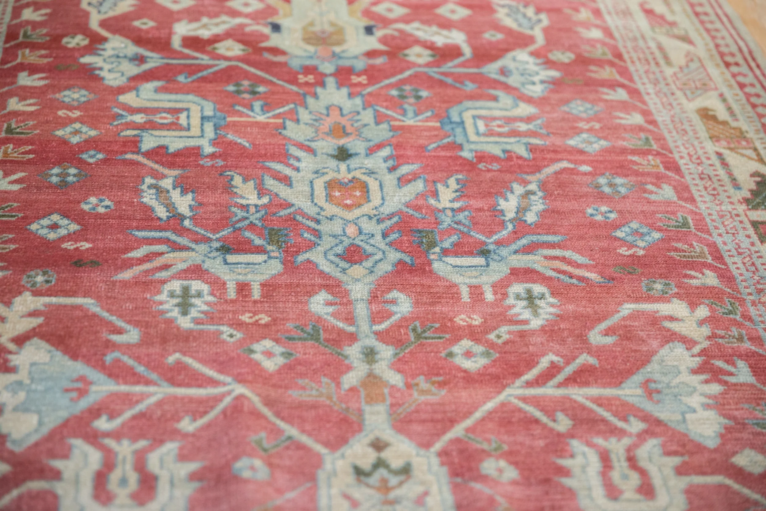 3.5x5 Vintage Distressed Anatolian Rug - Image 9