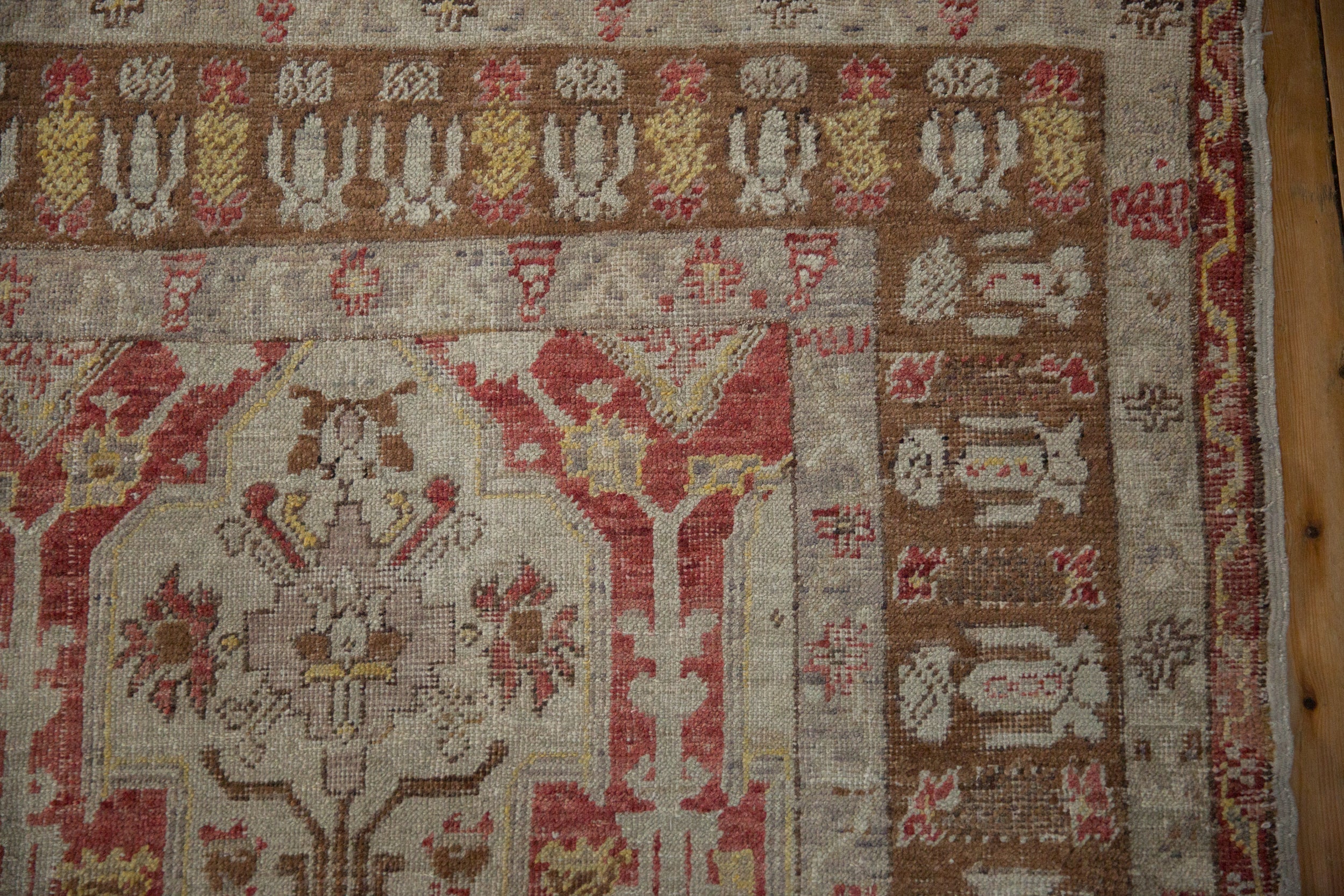 3.5x5 Vintage Distressed Anatolian Rug - Image 6