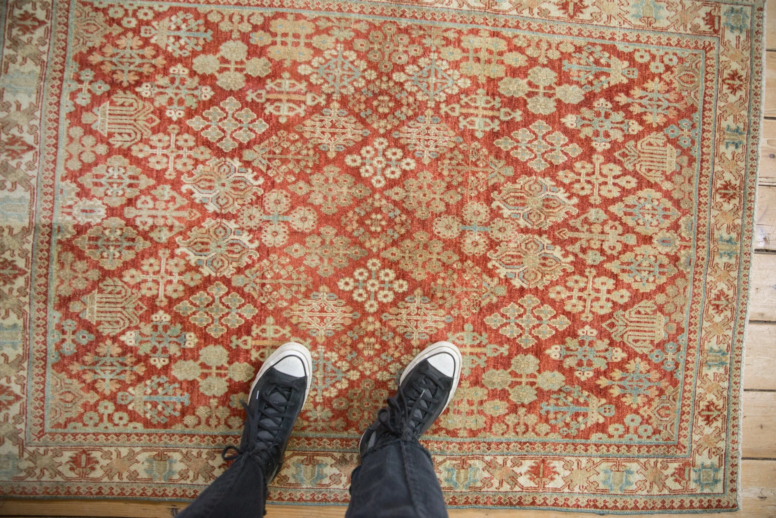 3.5x5 Vintage Distressed Joshegan Rug - Image 2