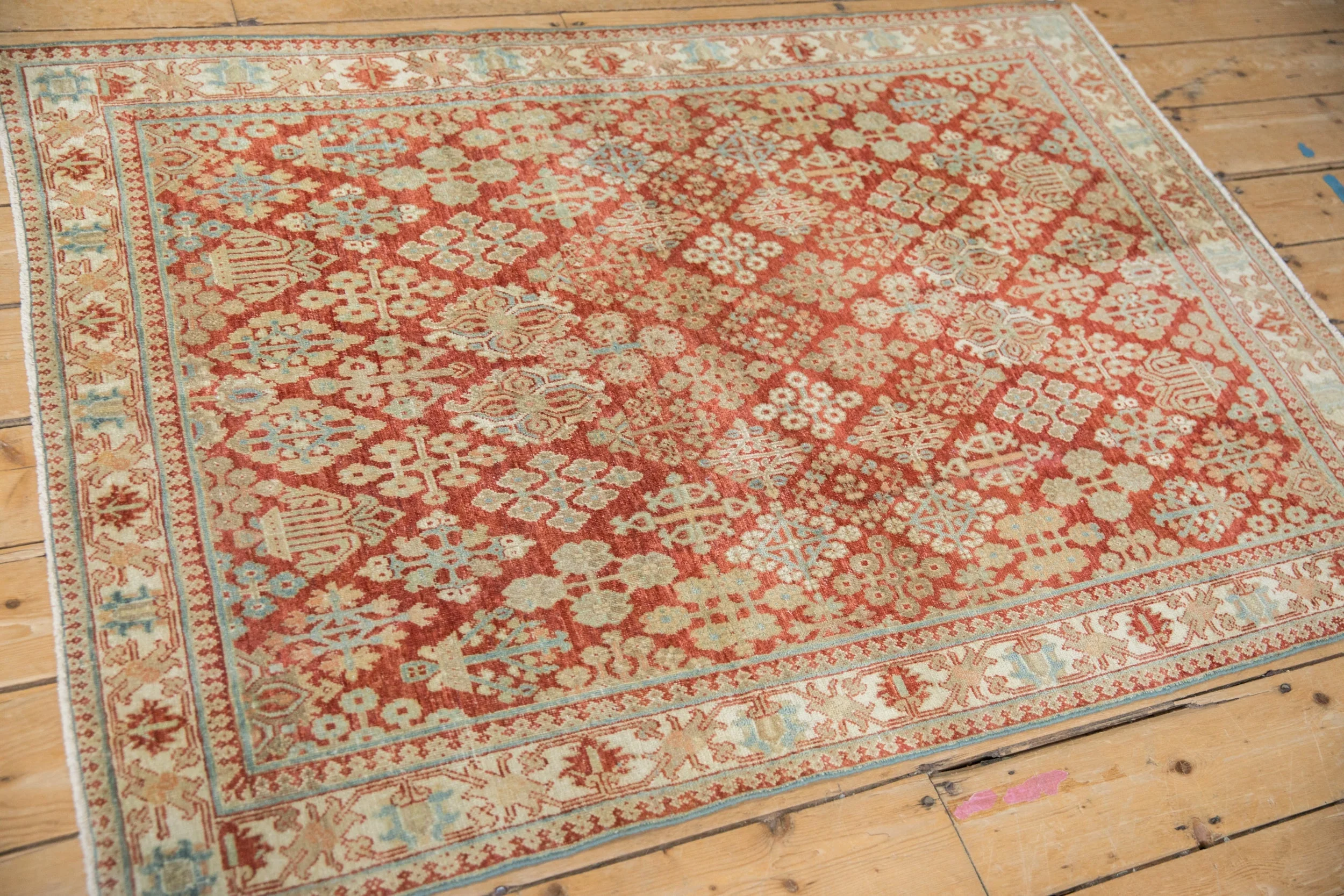 3.5x5 Vintage Distressed Joshegan Rug - Image 6