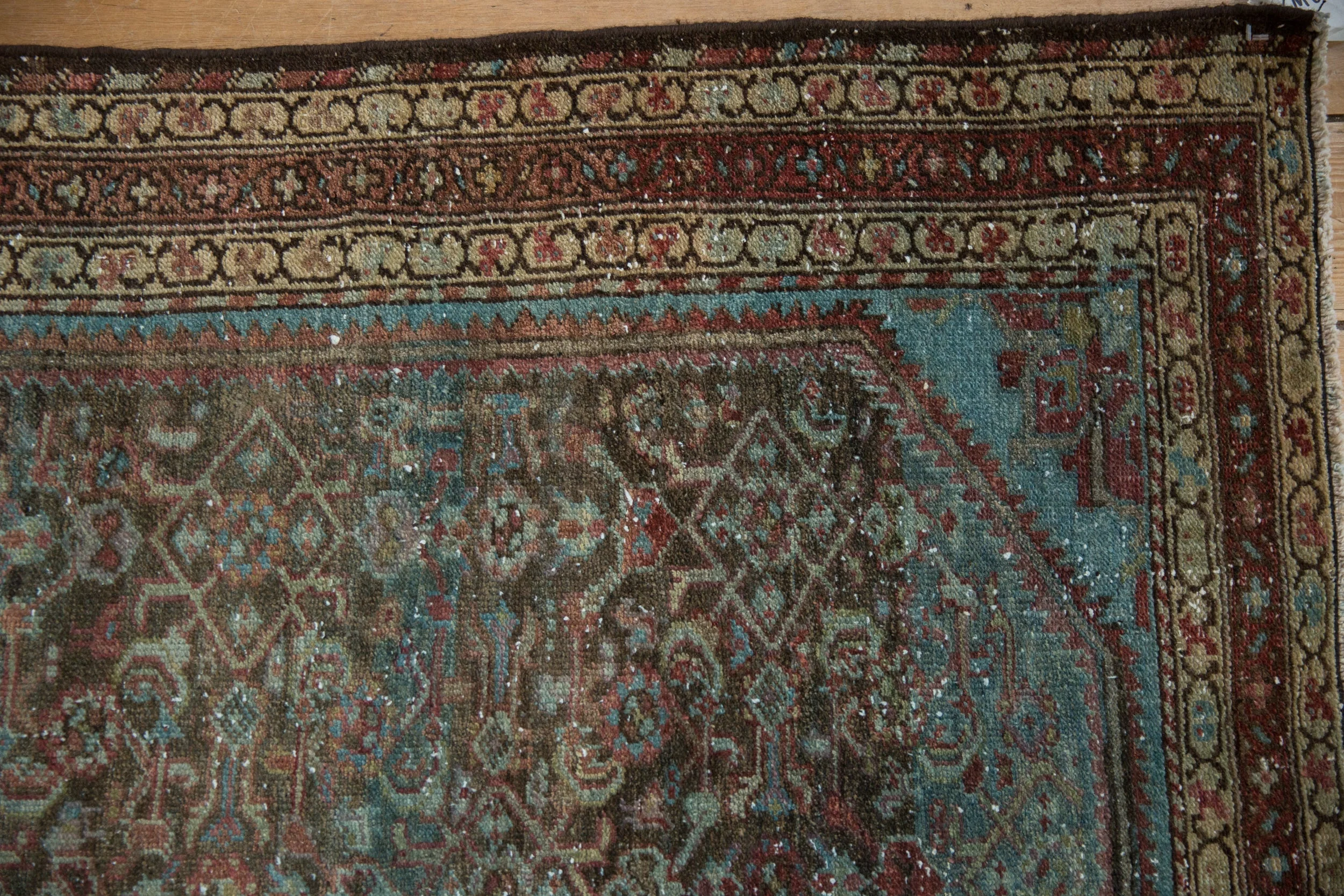 3.5x5 Vintage Distressed Malayer Rug - Image 3