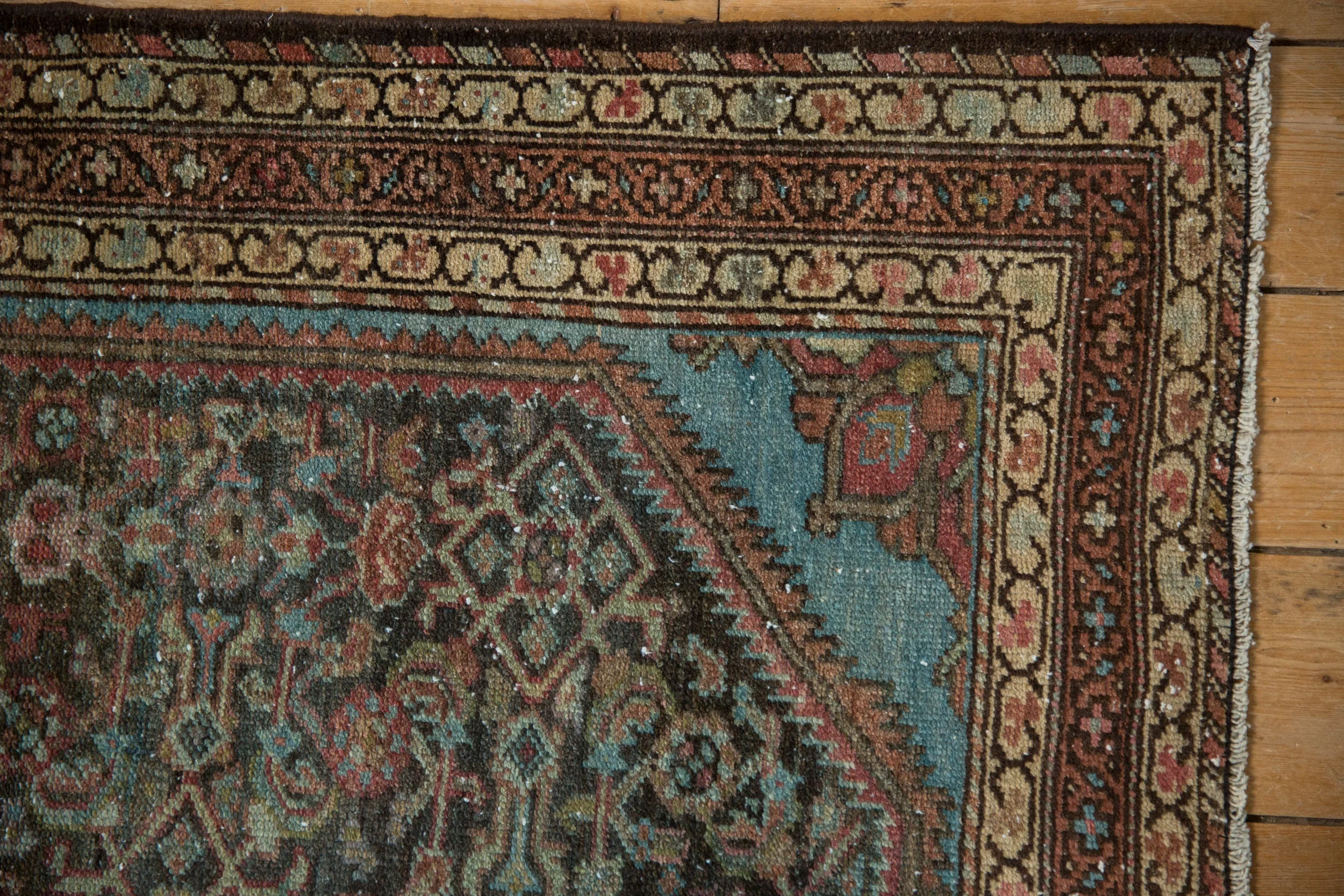 3.5x5 Vintage Distressed Malayer Rug - Image 6