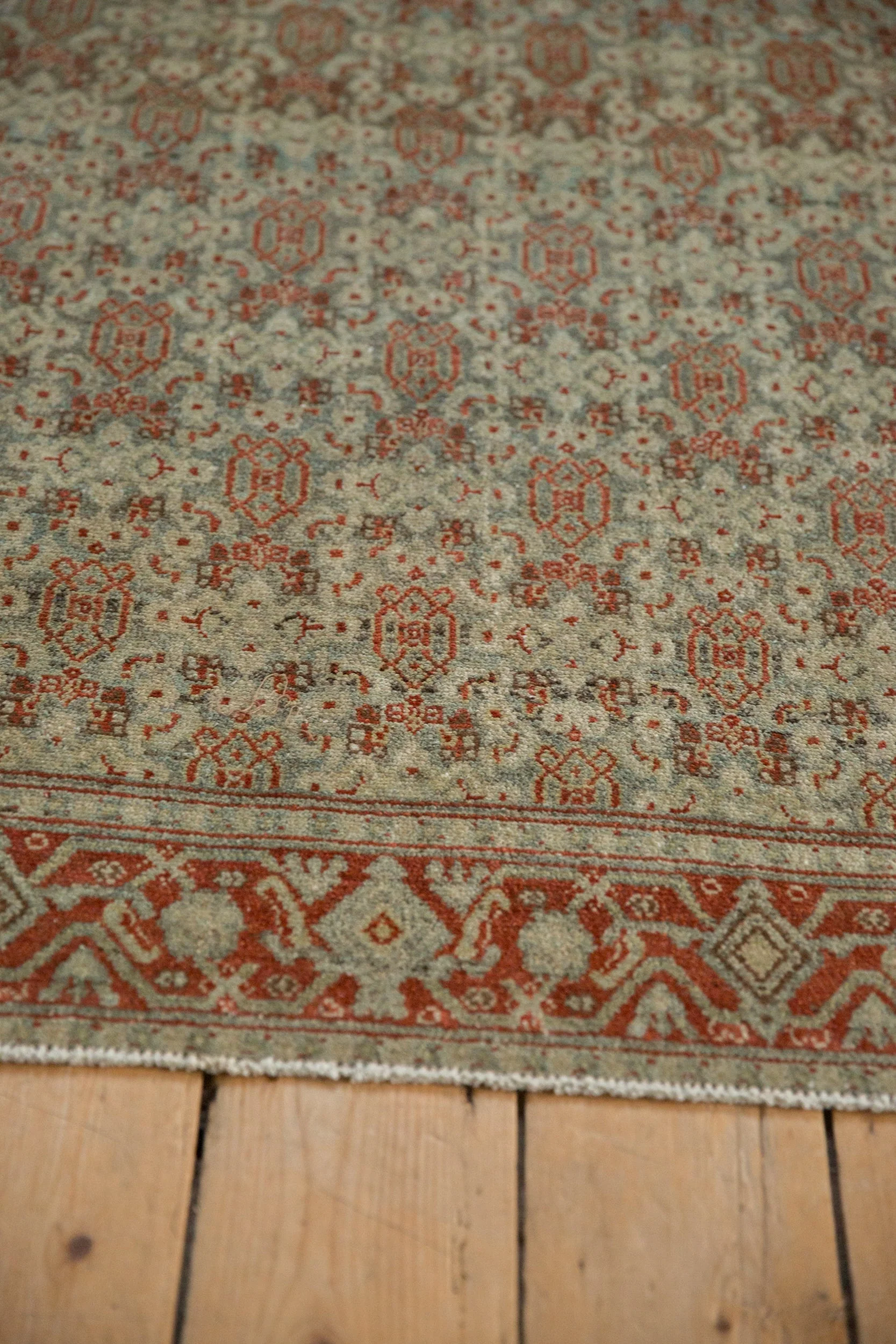 3.5x5 Vintage Distressed Senneh Rug - Image 7