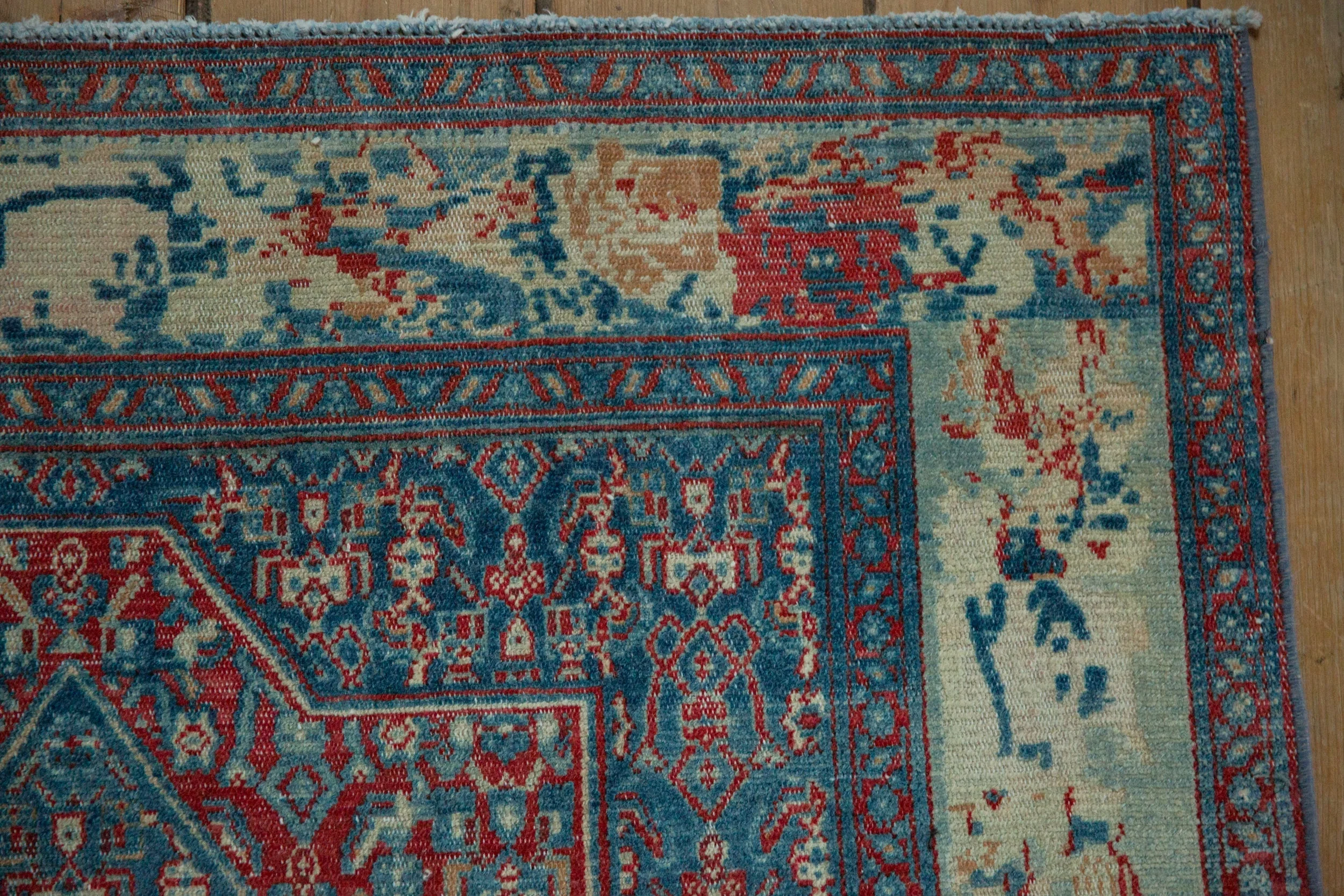 3.5x5 Vintage Distressed Senneh Rug - Image 3