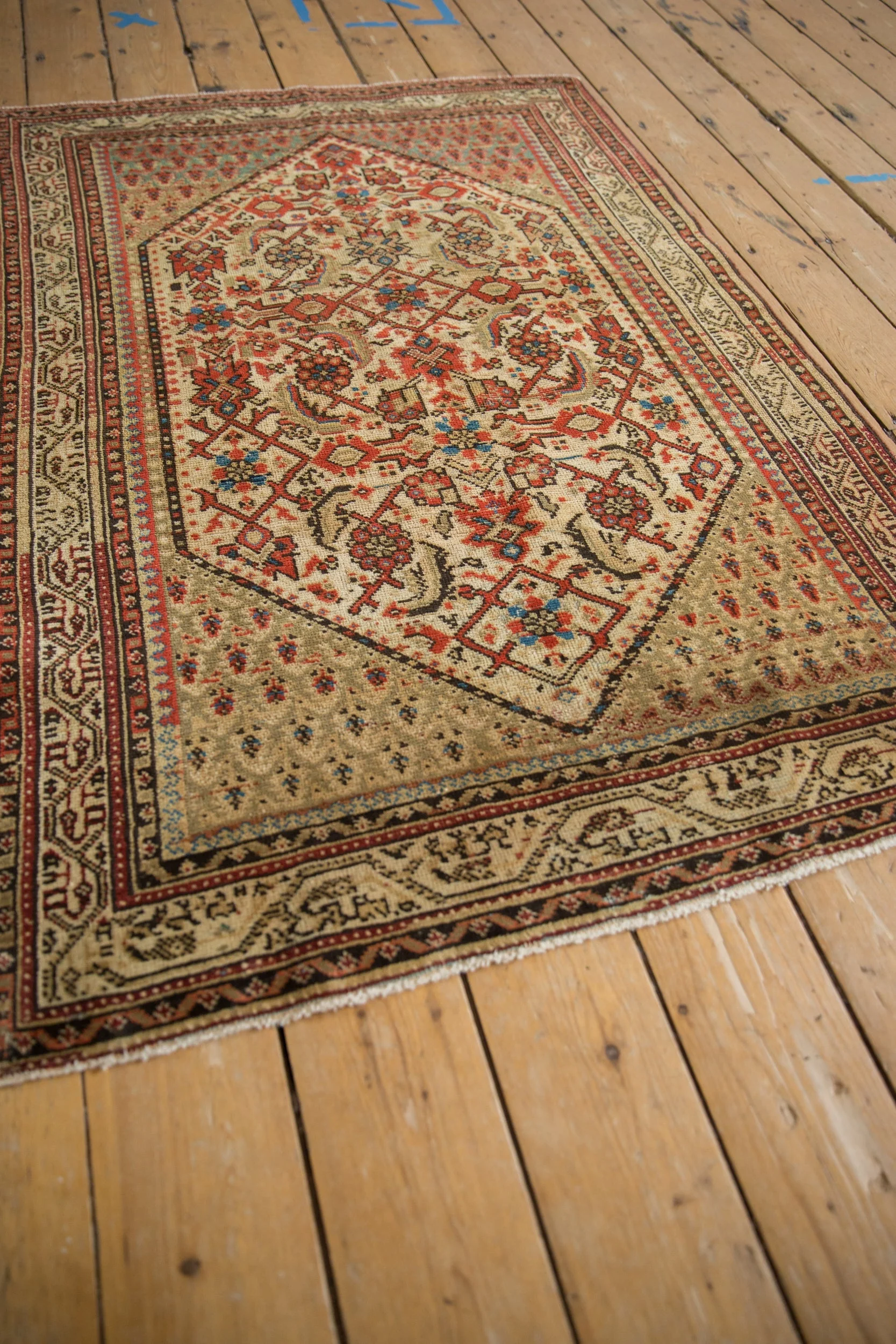 3.5x5 Vintage Distressed Serbend Rug - Image 3