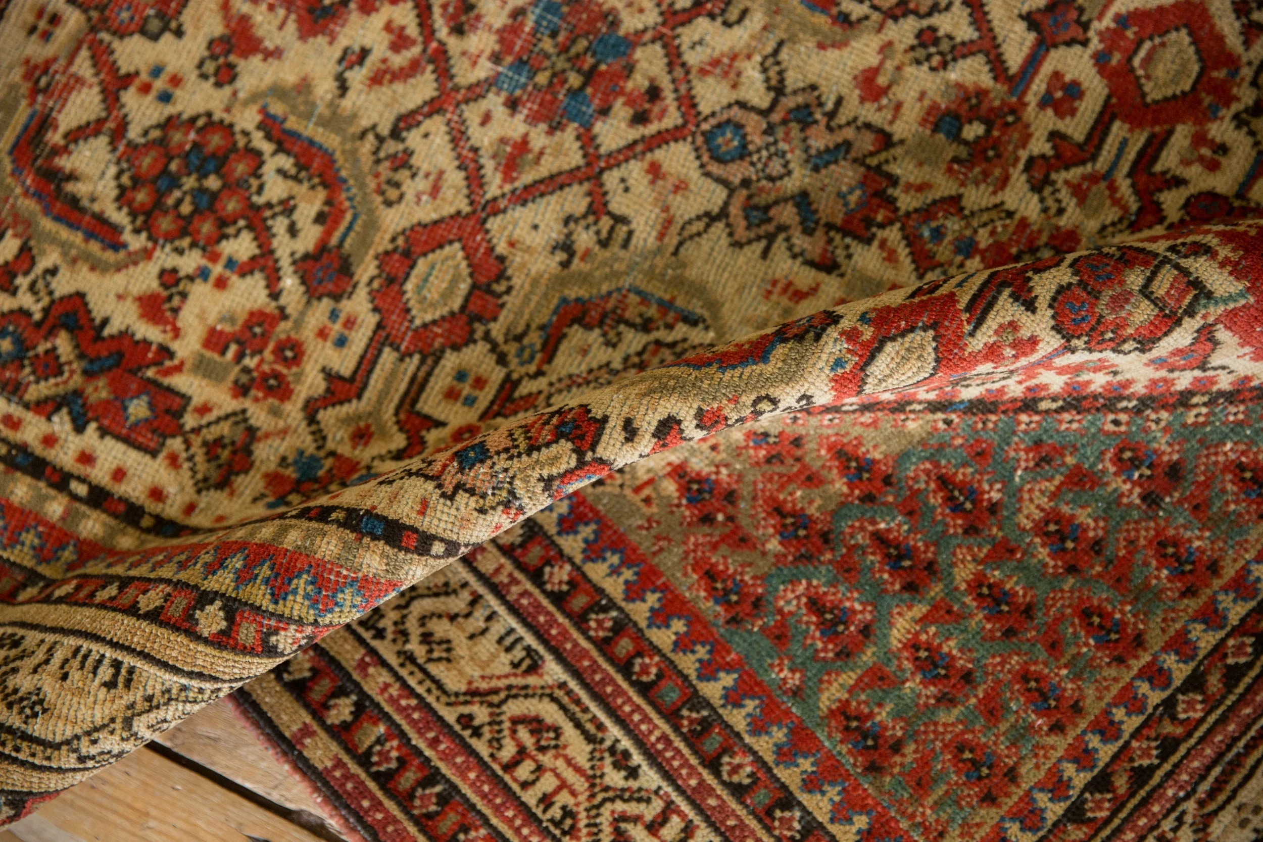 3.5x5 Vintage Distressed Serbend Rug - Image 8