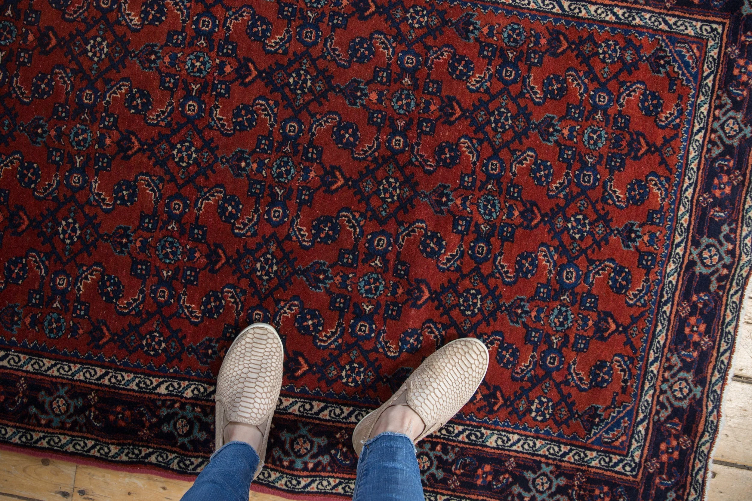 3.5x5 Vintage Fine Engelas Rug - Image 2