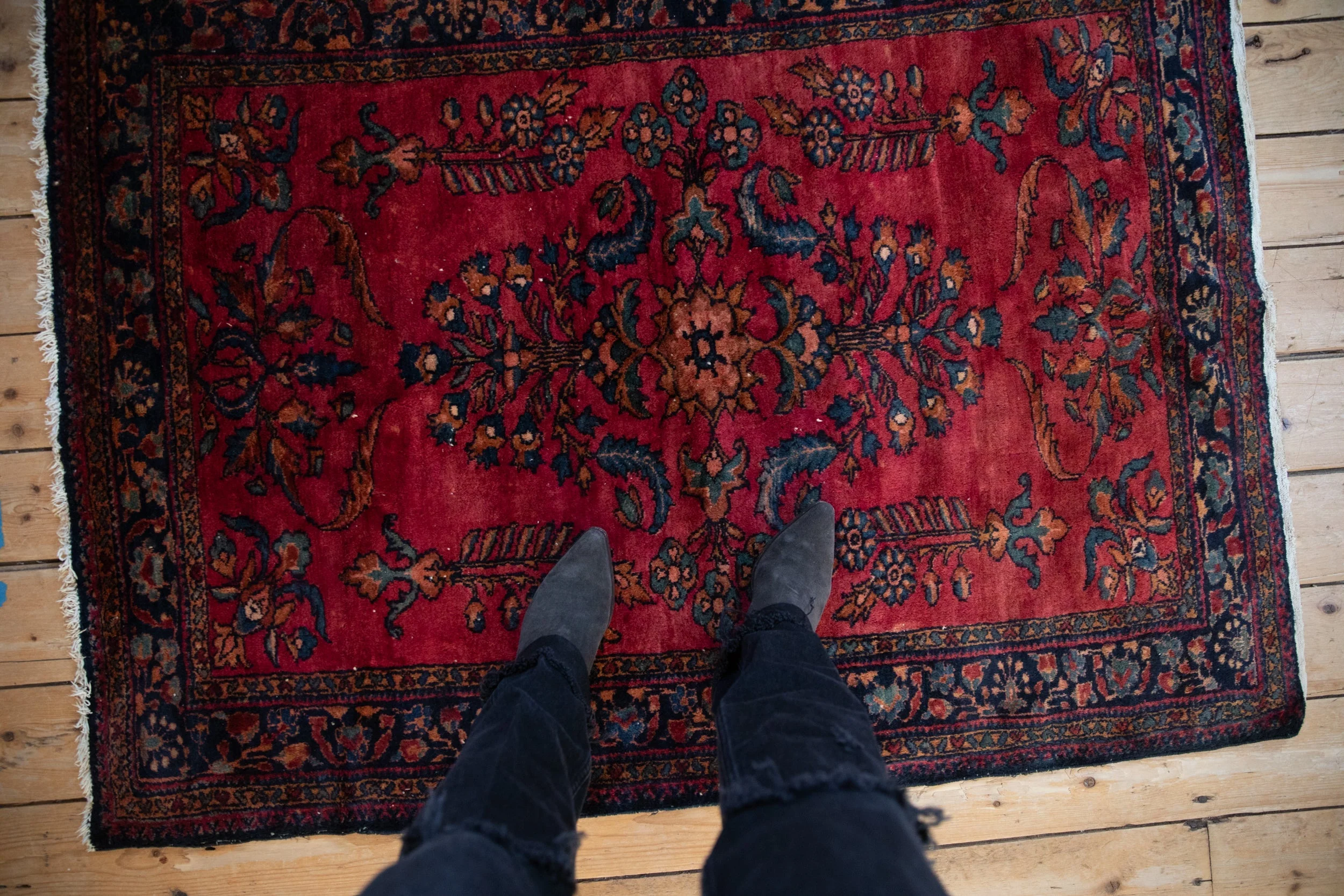 3.5x5 Vintage Fine Lilihan Rug - Image 2