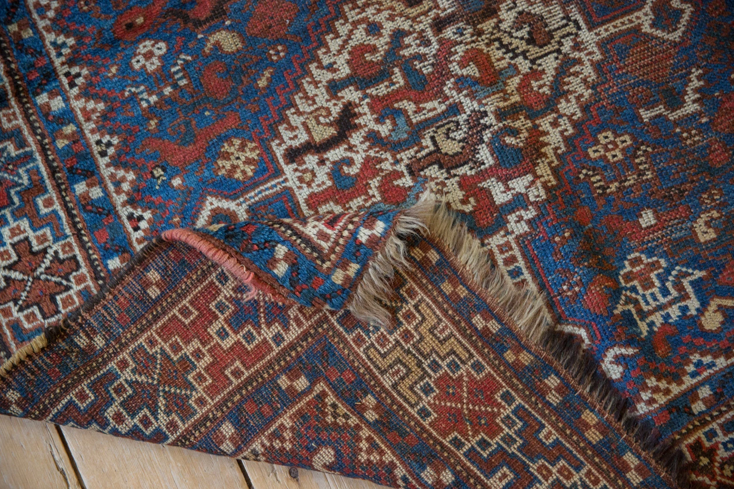 3.5x5 Vintage Kamseh Rug - Image 8