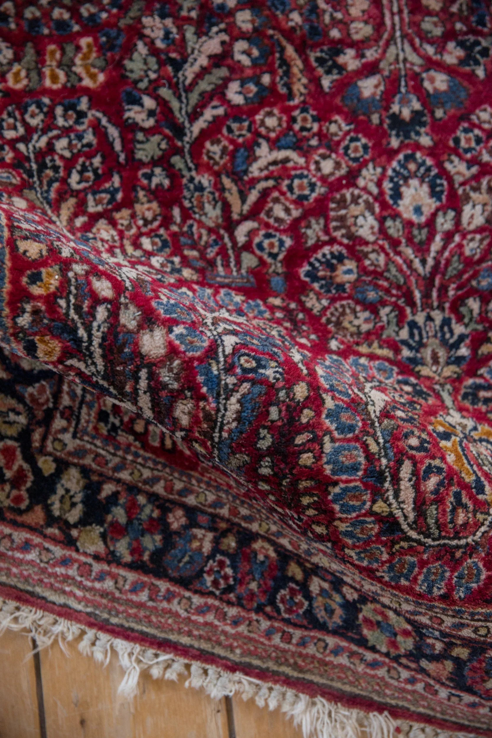 3.5x5 Vintage Sarouk Rug - Image 6