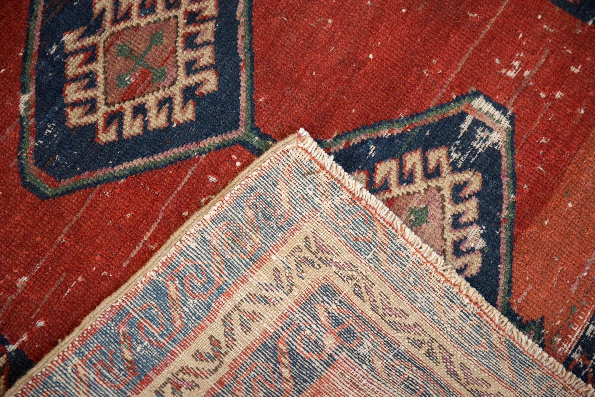 3.5x6.5 Antique Bakshaish Rug - Image 10