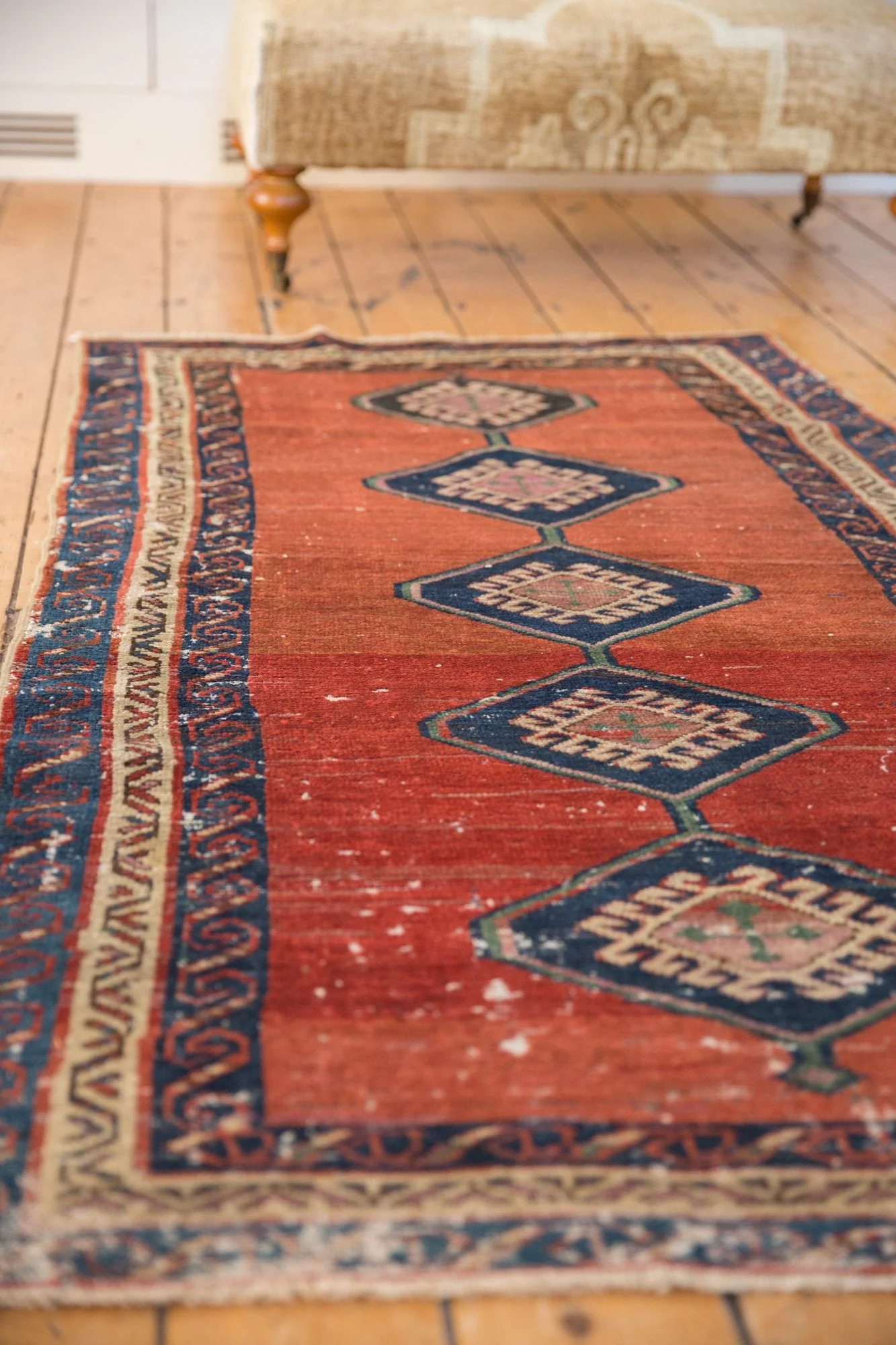 3.5x6.5 Antique Bakshaish Rug - Image 6