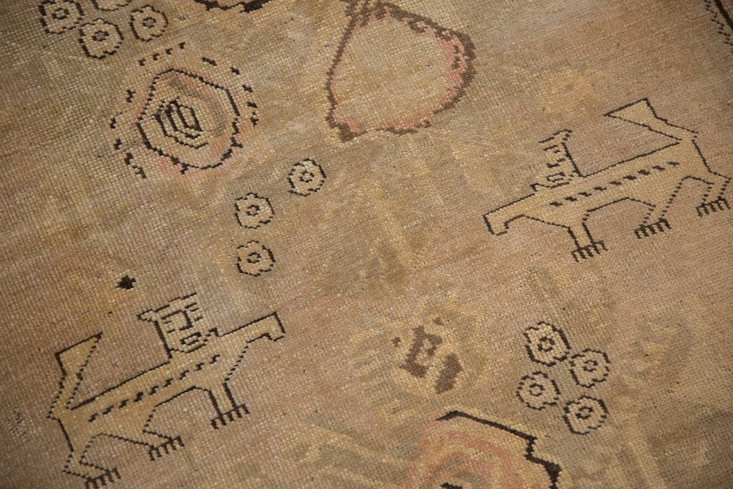 3.5x6.5 Antique Distressed Karabagh Rug - Image 16