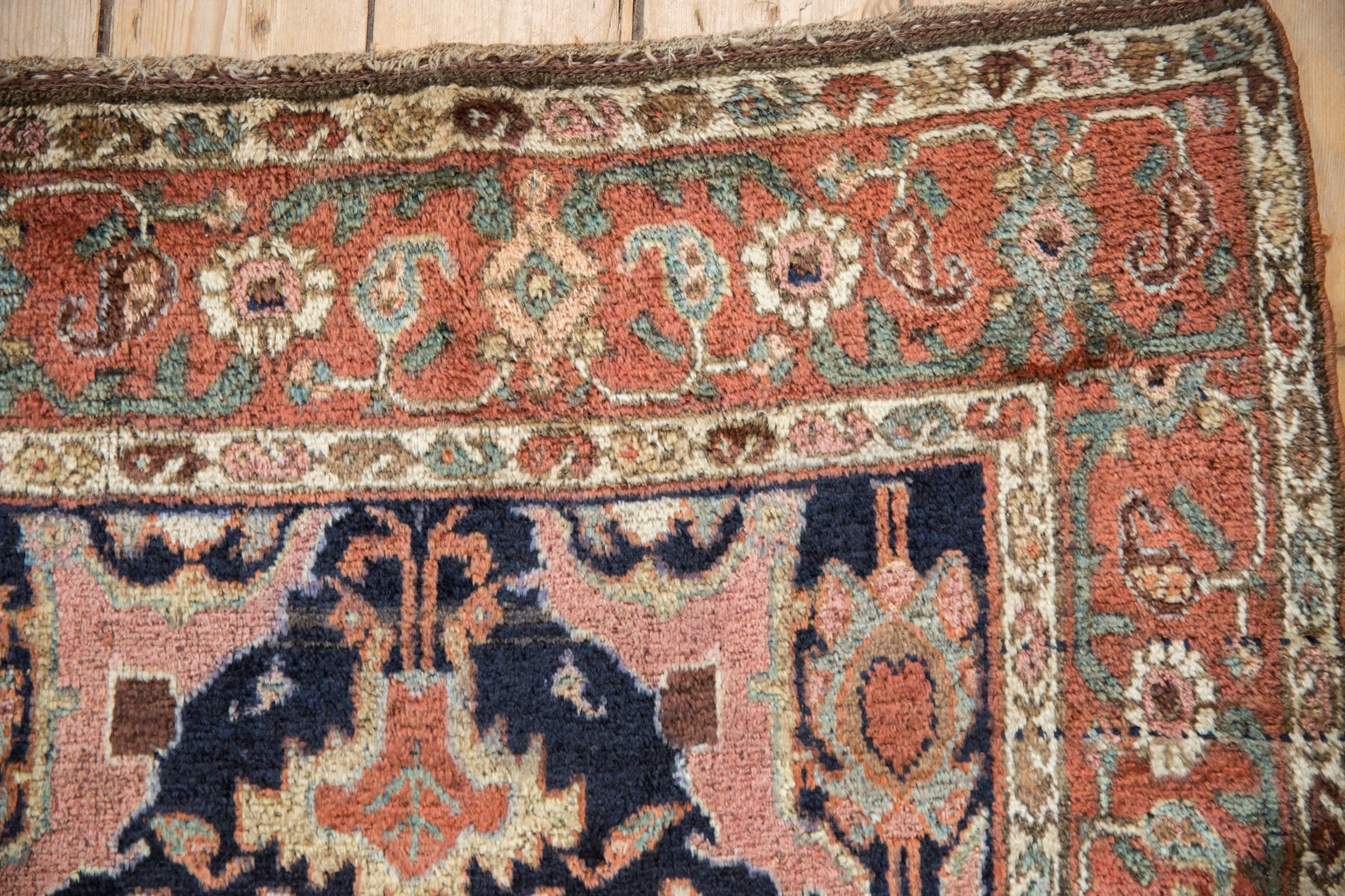 3.5x6.5 Antique Kurdish Rug - Image 3