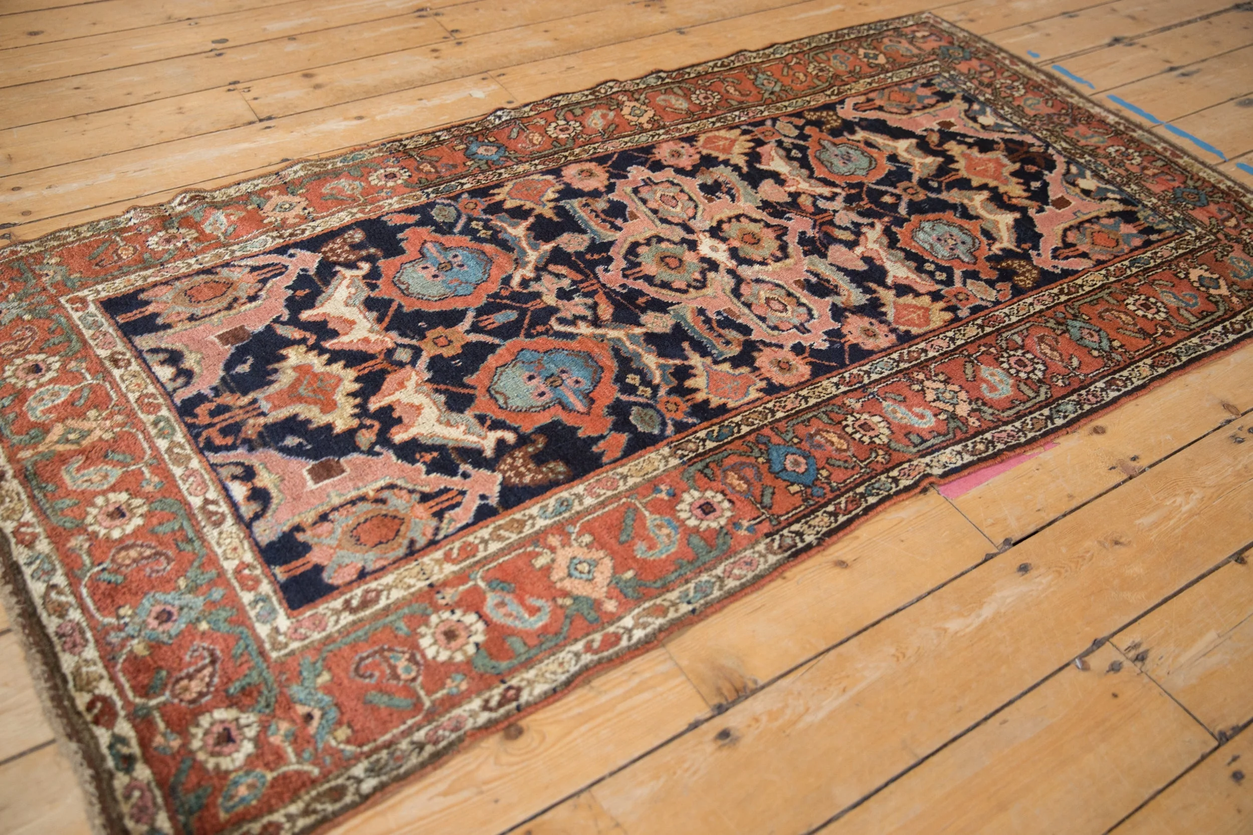 3.5x6.5 Antique Kurdish Rug - Image 5