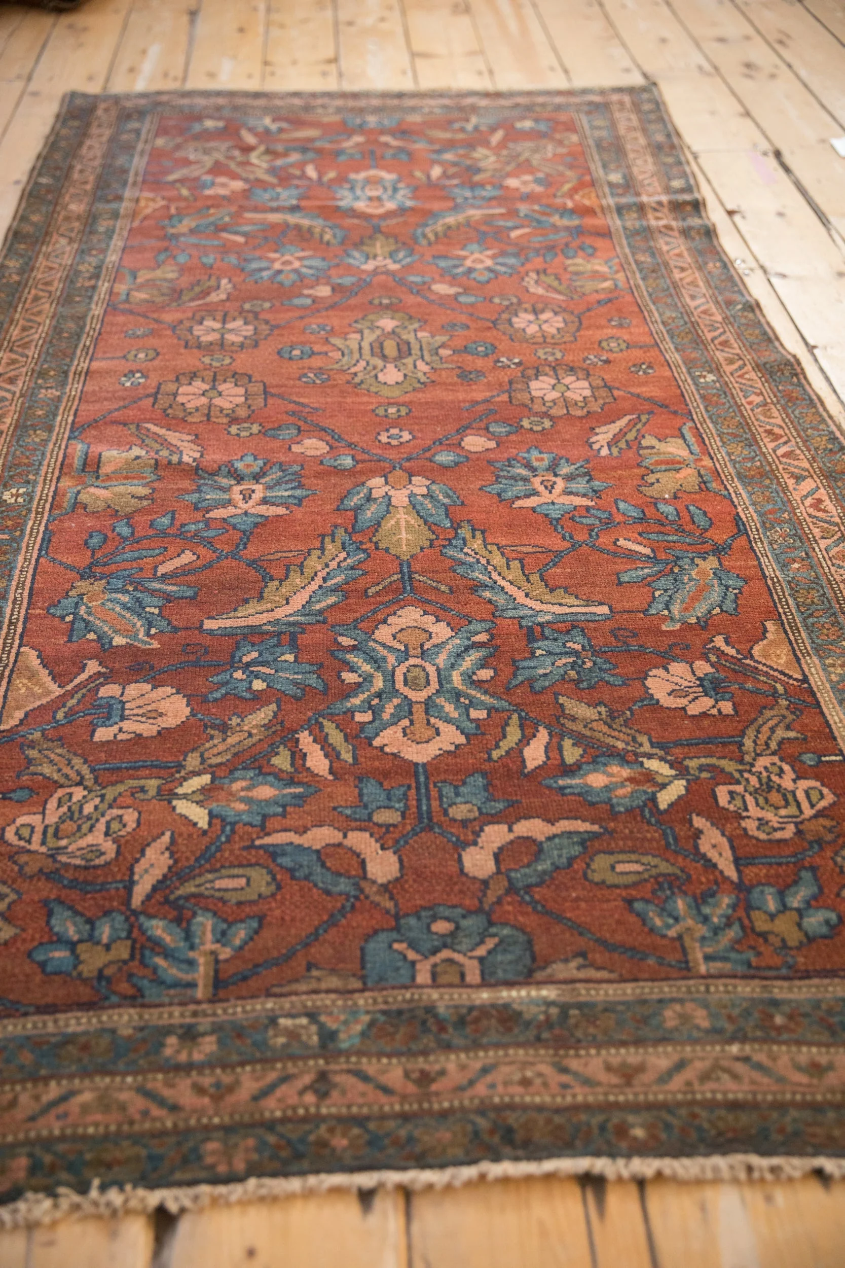 3.5x6.5 Antique Mehriban Rug - Image 8