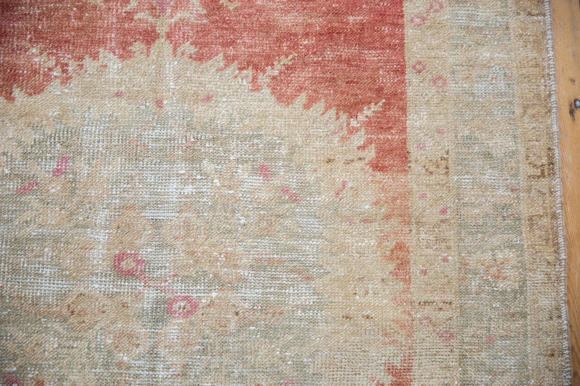 3.5x6.5 Vintage Distressed Oushak Rug - Image 7
