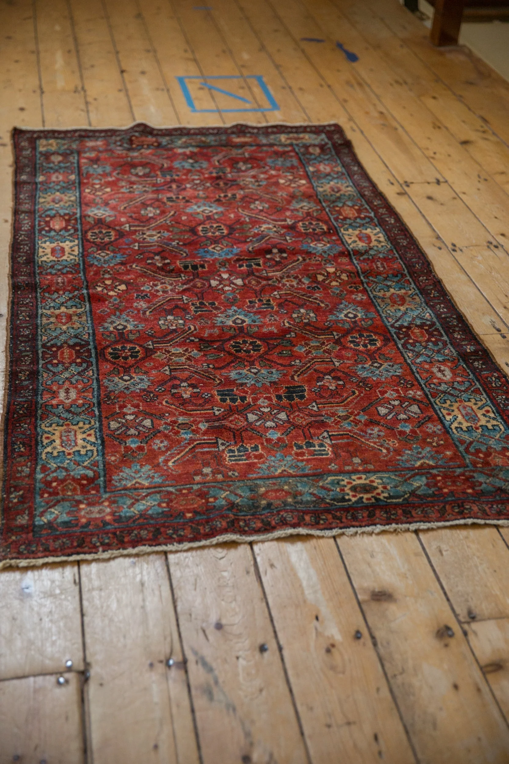 3.5x6.5 Vintage Fine Hamadan Rug - Image 5