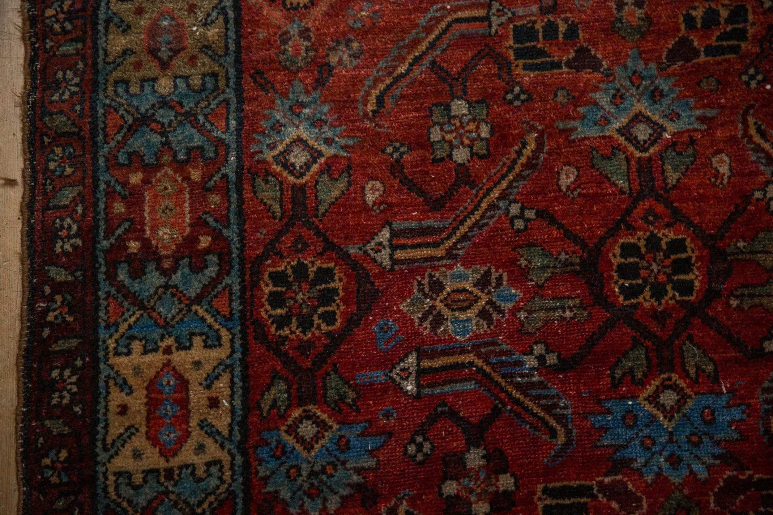 3.5x6.5 Vintage Fine Hamadan Rug - Image 9