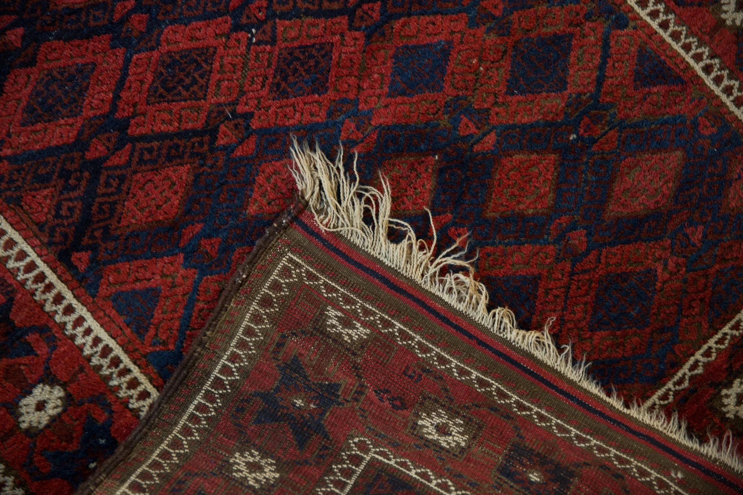 3.5x6 Antique Belouch Rug - Image 10