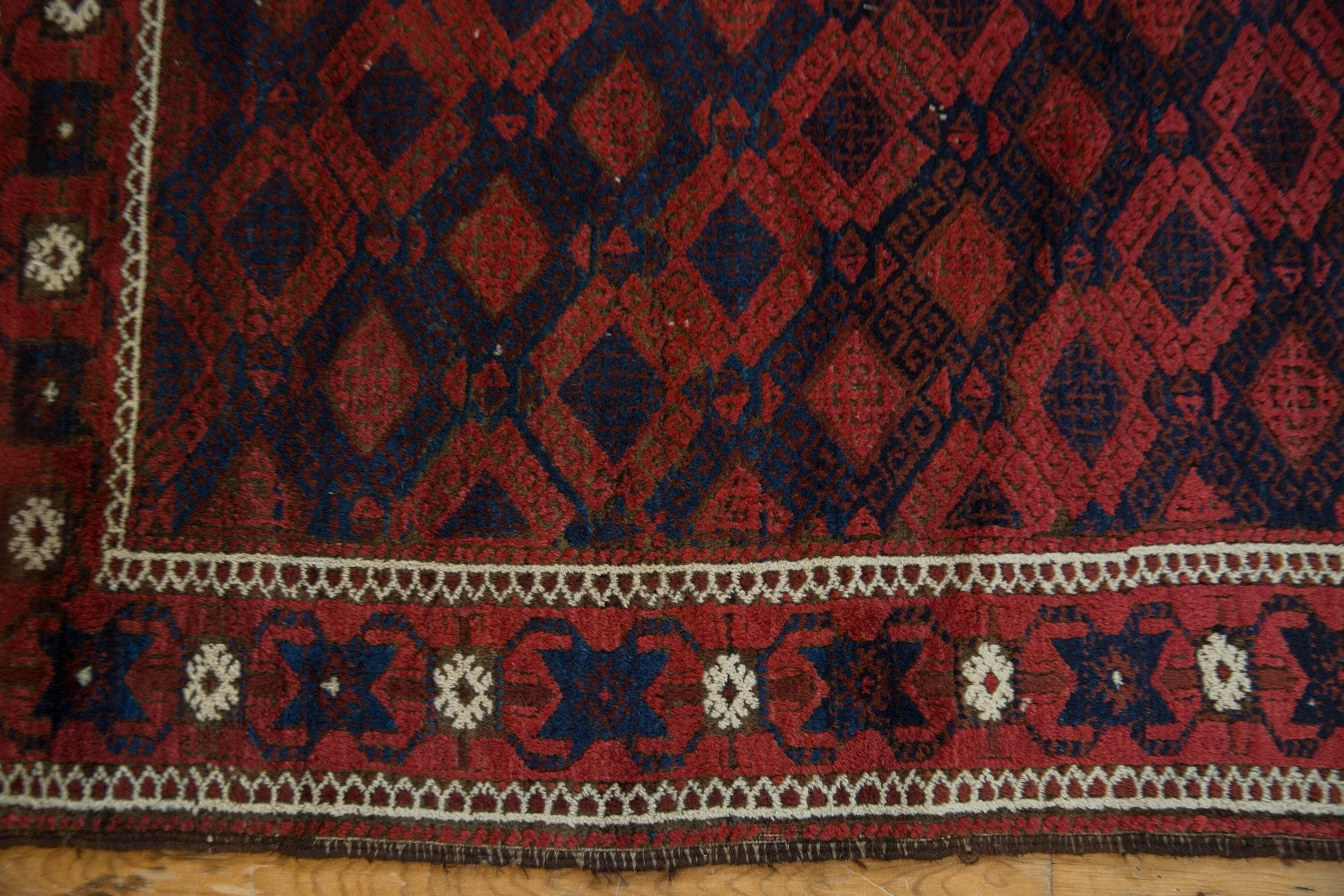3.5x6 Antique Belouch Rug - Image 8