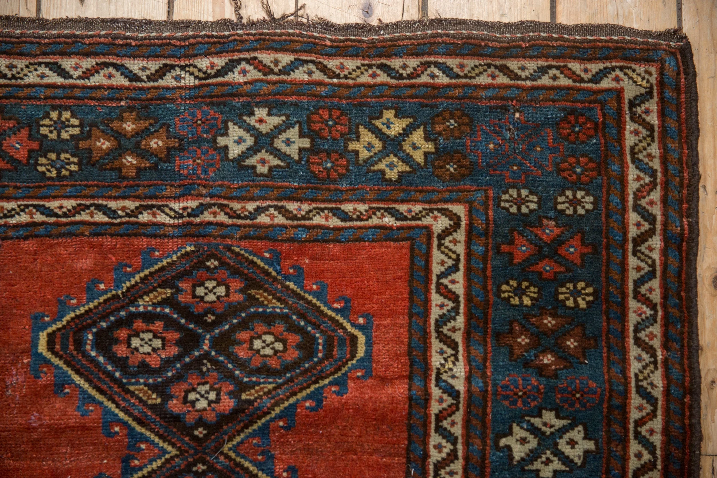 3.5x6 Antique Kurdish Rug - Image 3