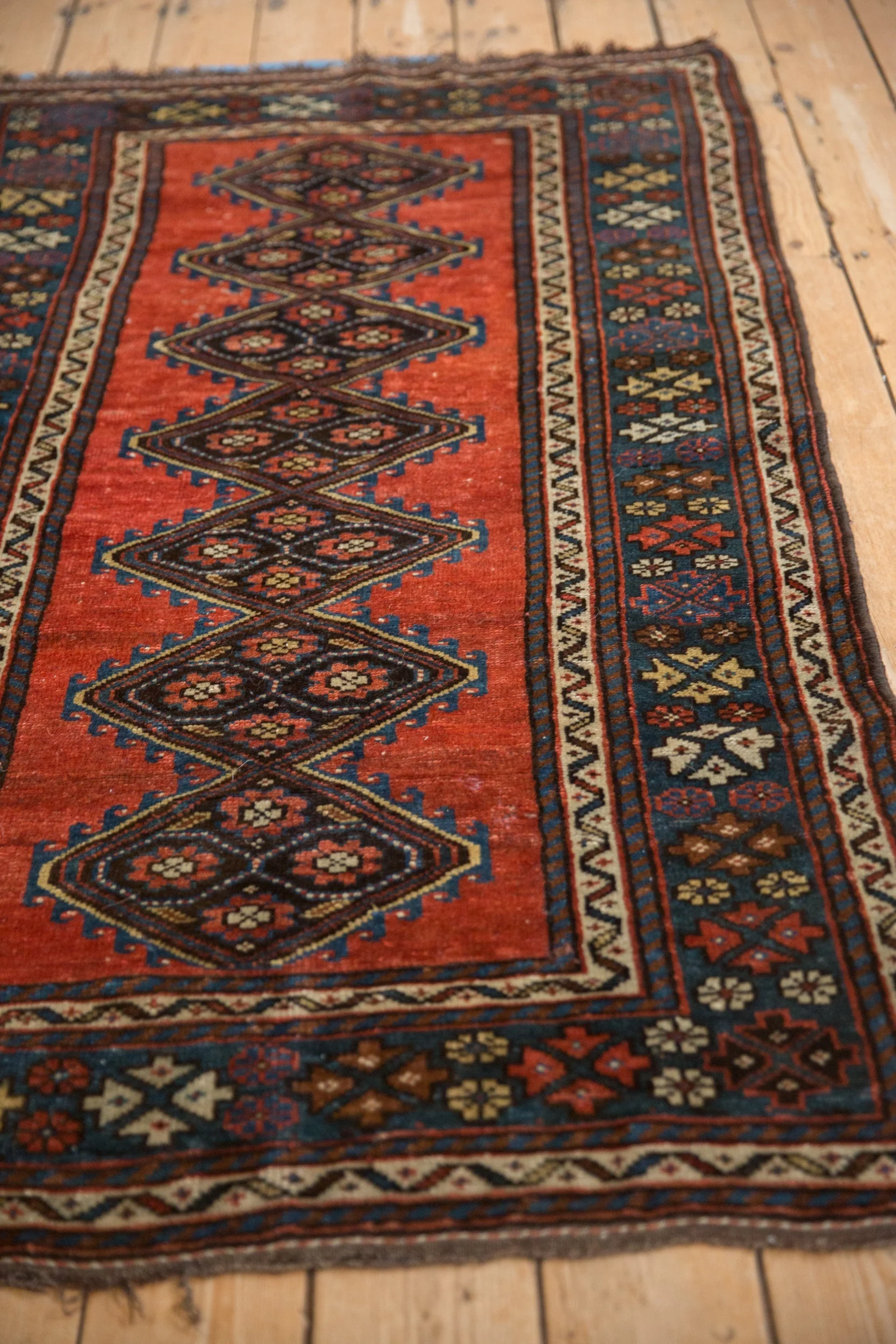 3.5x6 Antique Kurdish Rug - Image 5