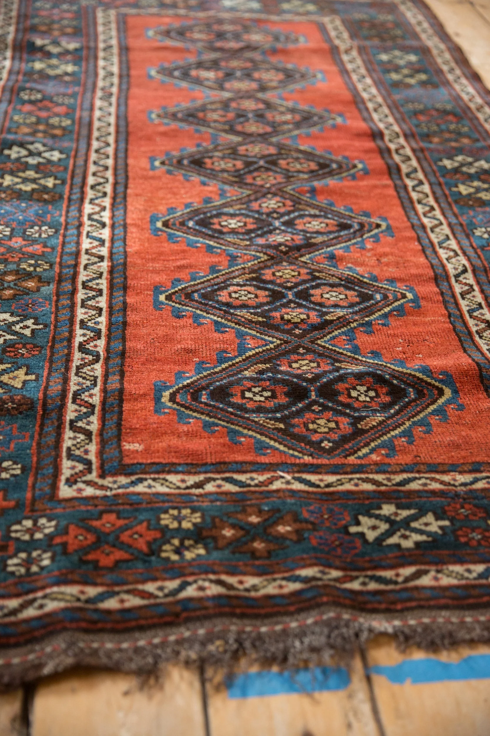 3.5x6 Antique Kurdish Rug - Image 8