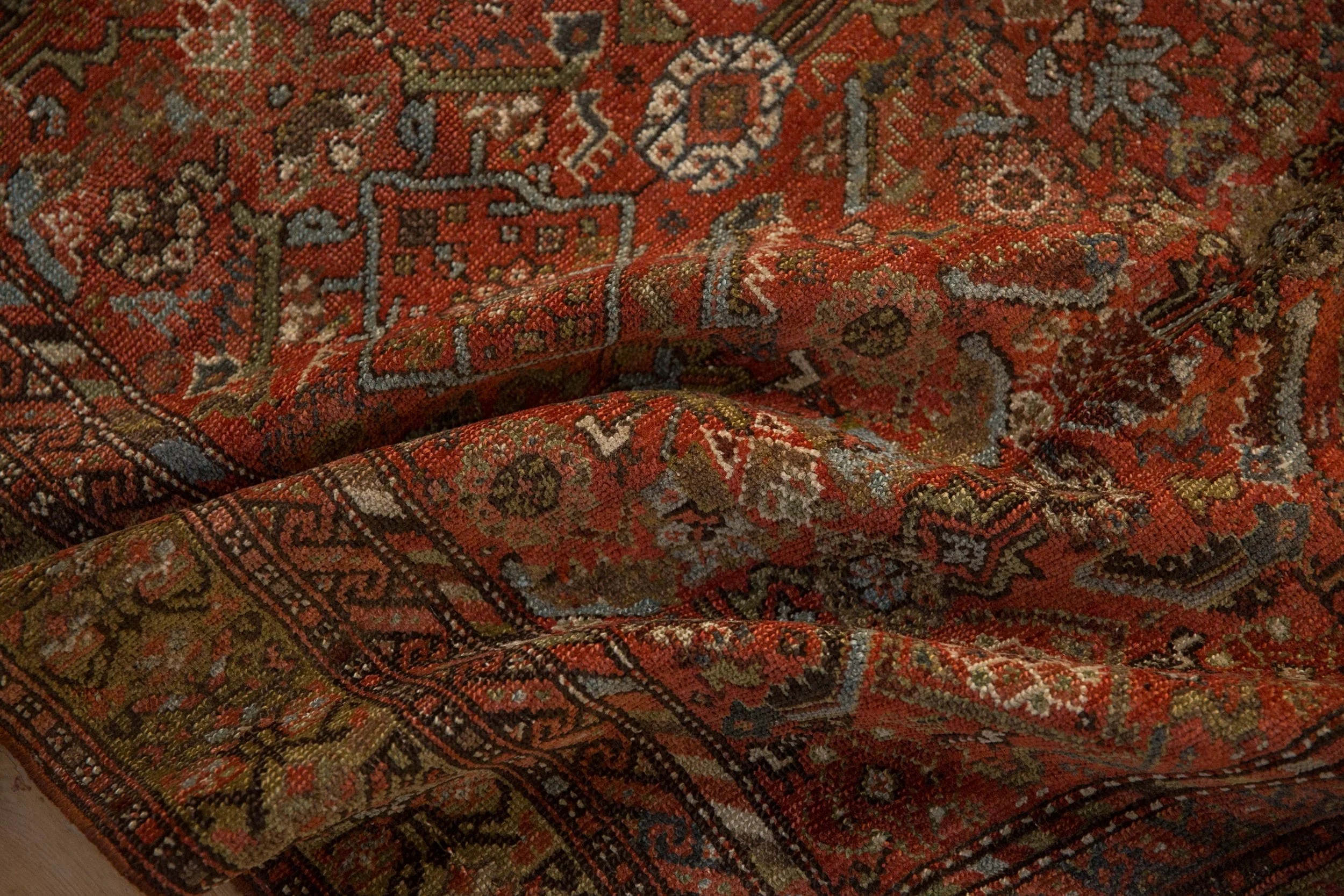 3.5x6 Antique Malayer Rug - Image 10