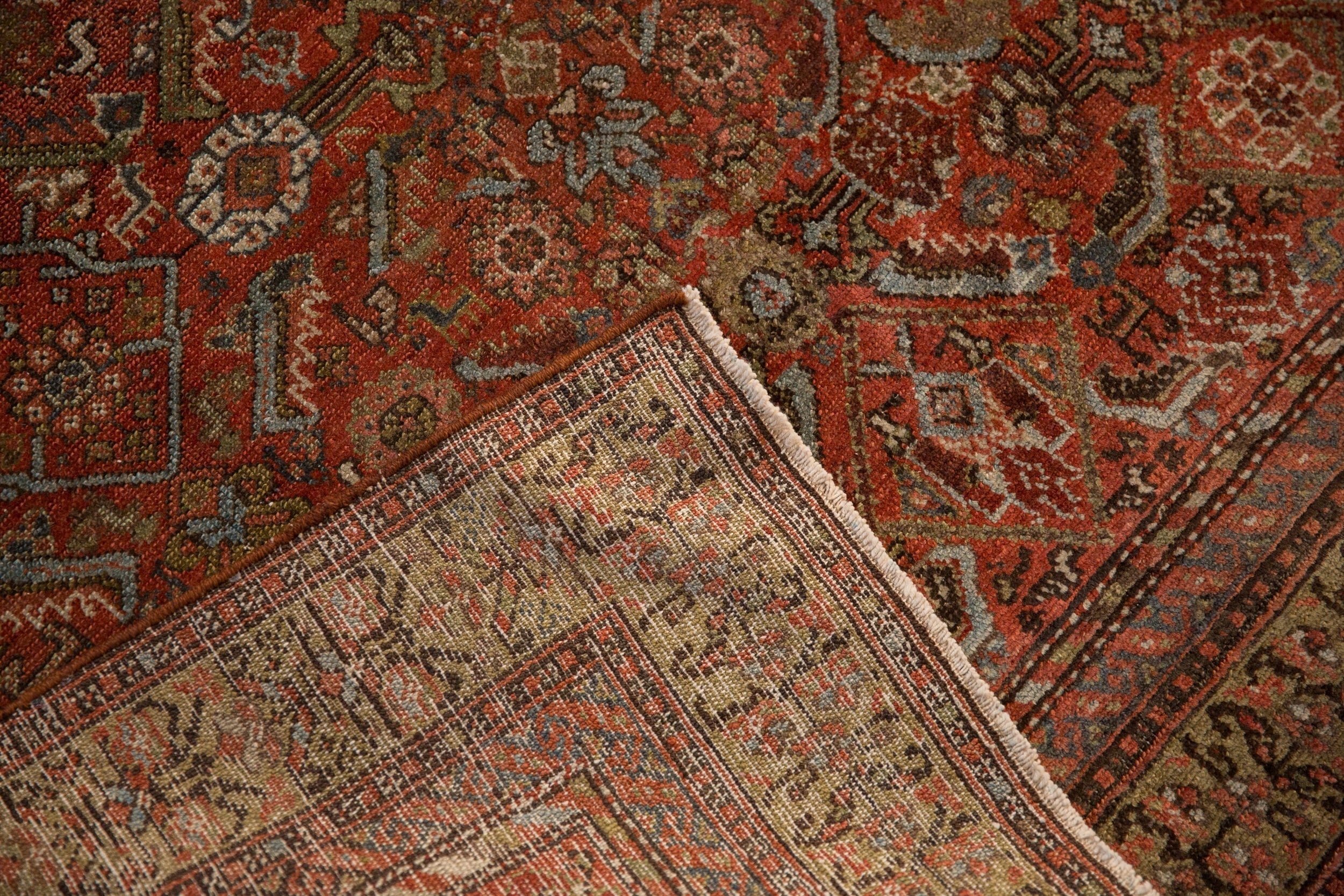 3.5x6 Antique Malayer Rug - Image 11