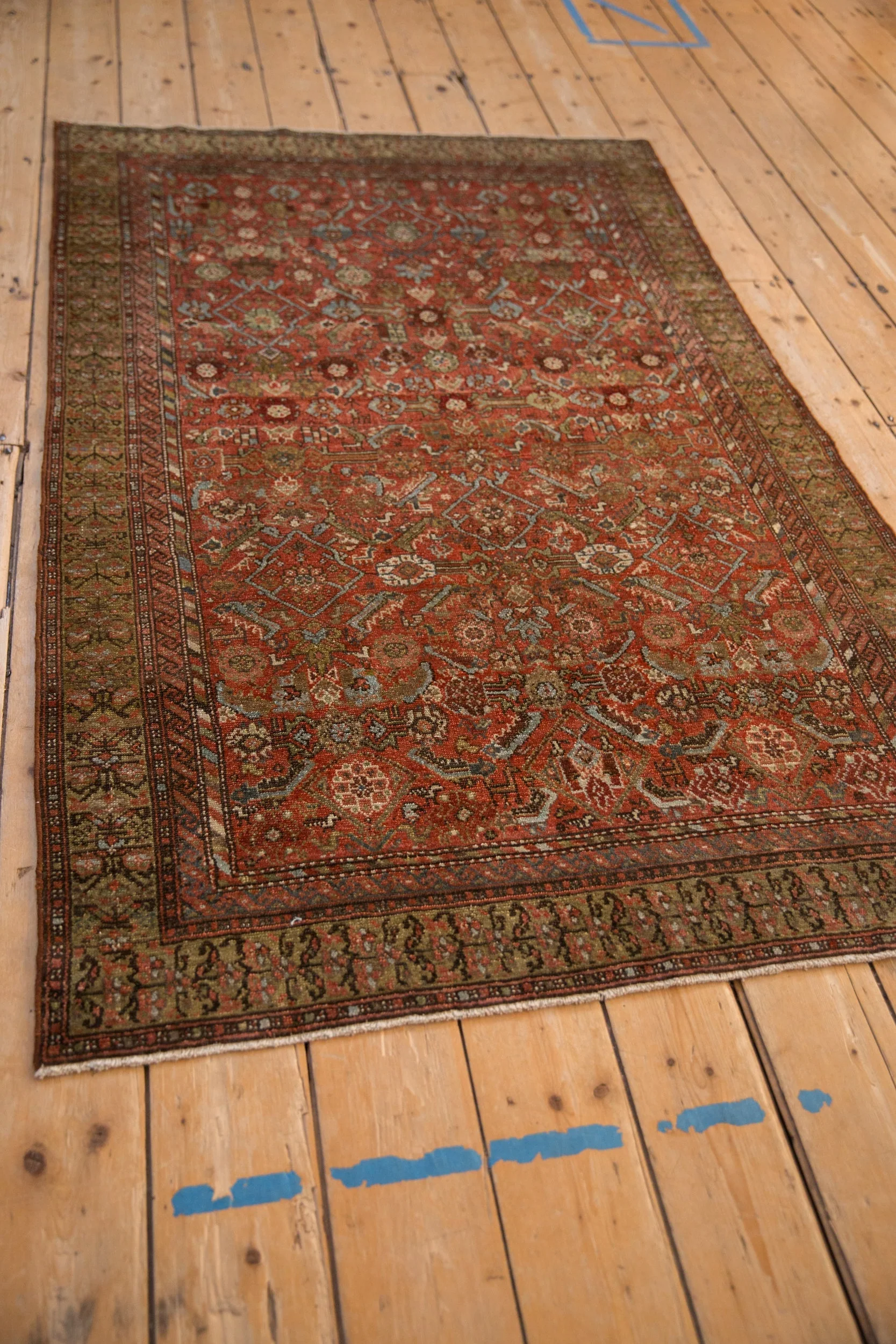 3.5x6 Antique Malayer Rug - Image 7