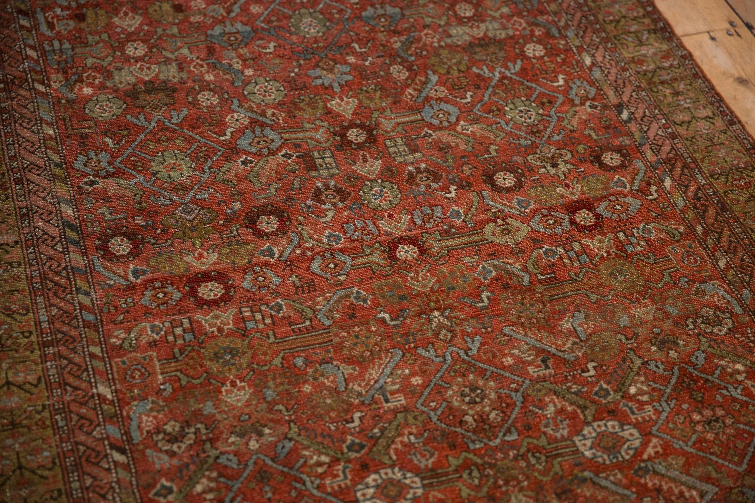 3.5x6 Antique Malayer Rug - Image 9