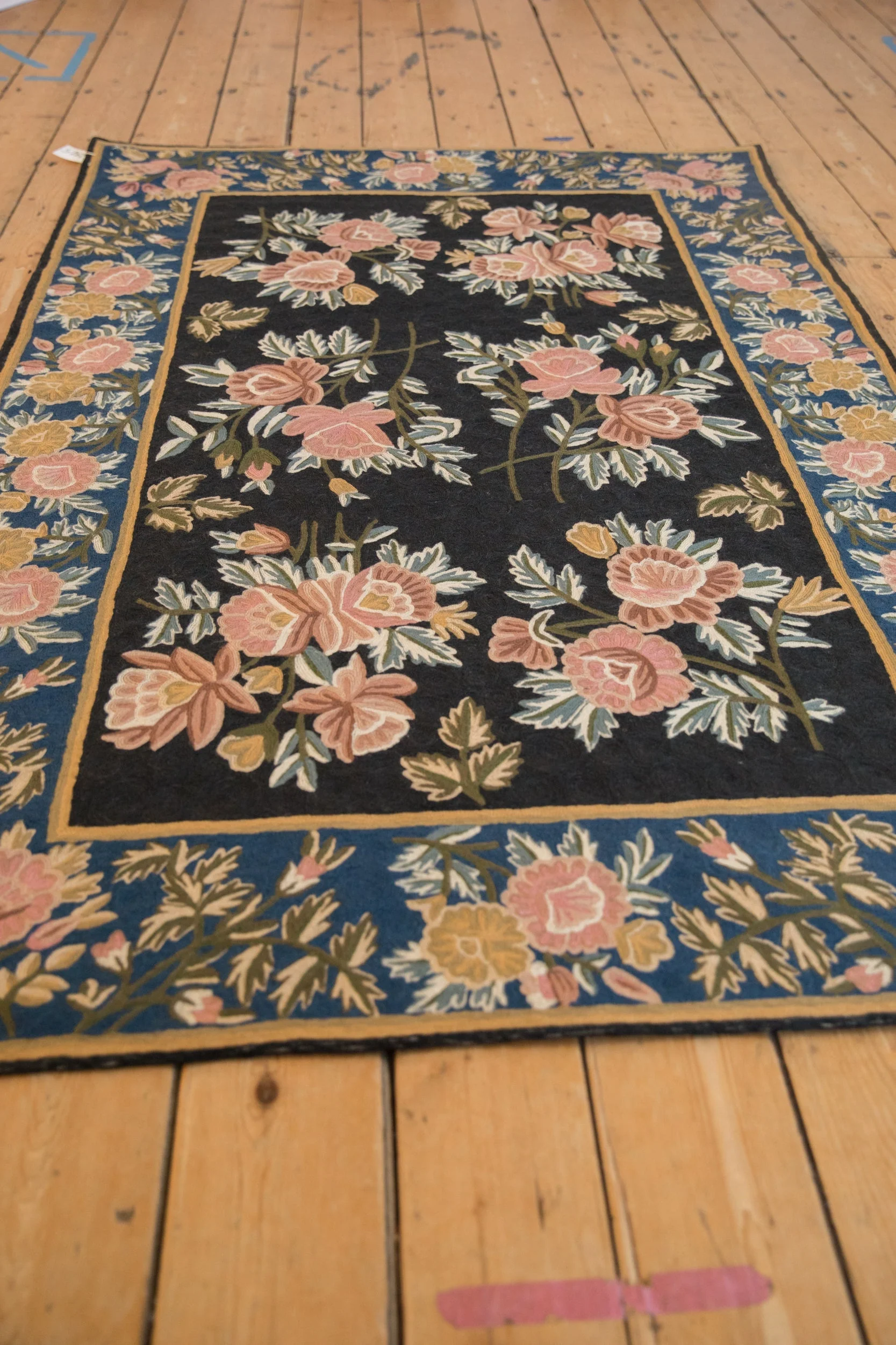 3.5x6 Vintage Chainstitch Rug - Image 4