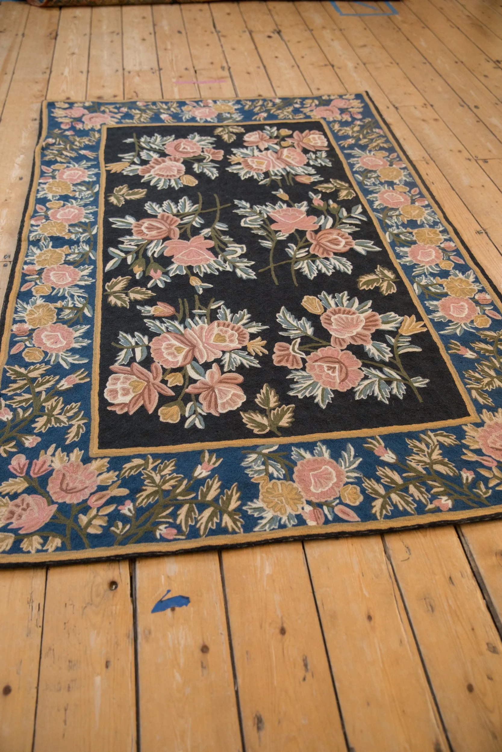 3.5x6 Vintage Chainstitch Rug - Image 6