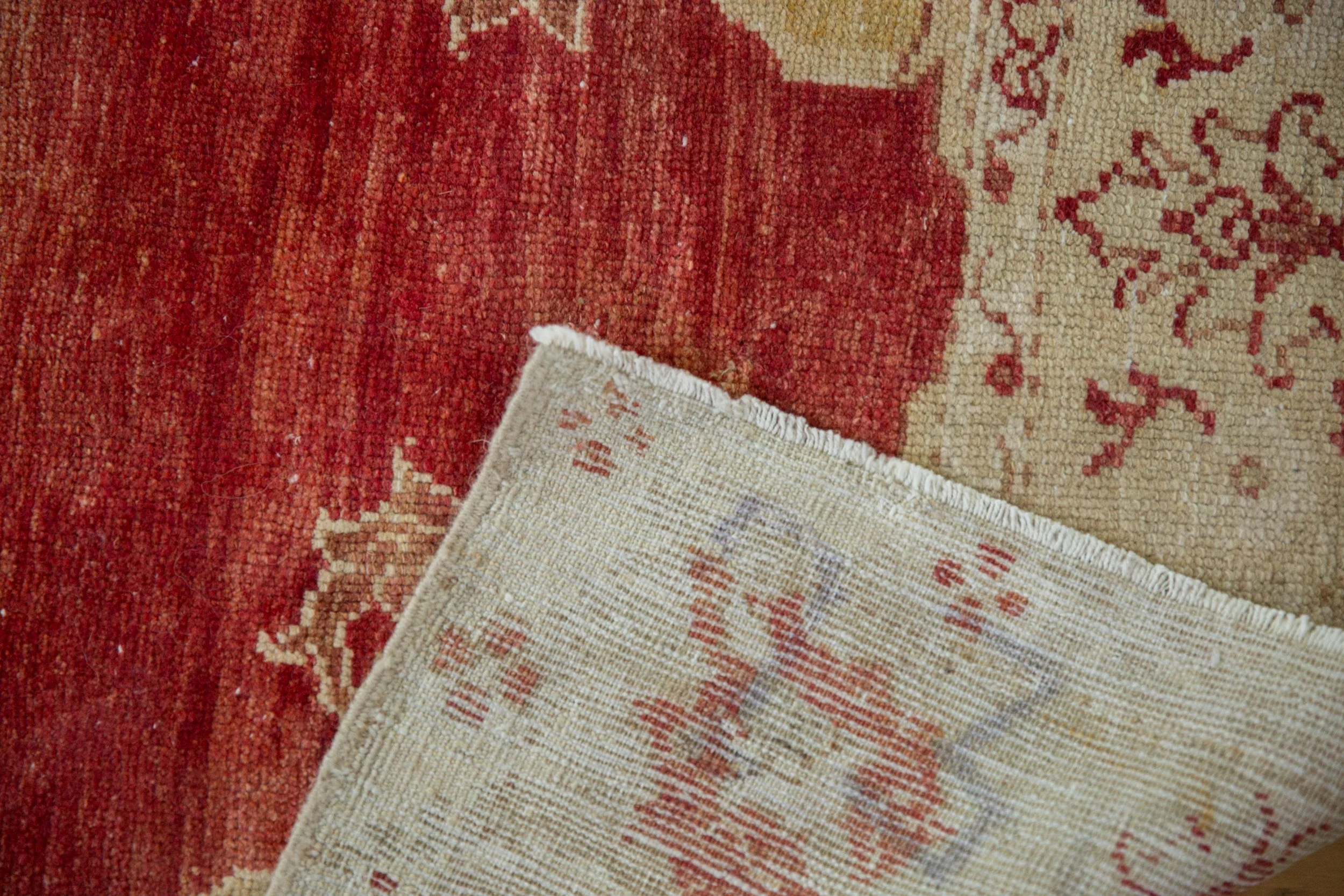 3.5x6 Vintage Distressed Anatolian Rug - Image 11