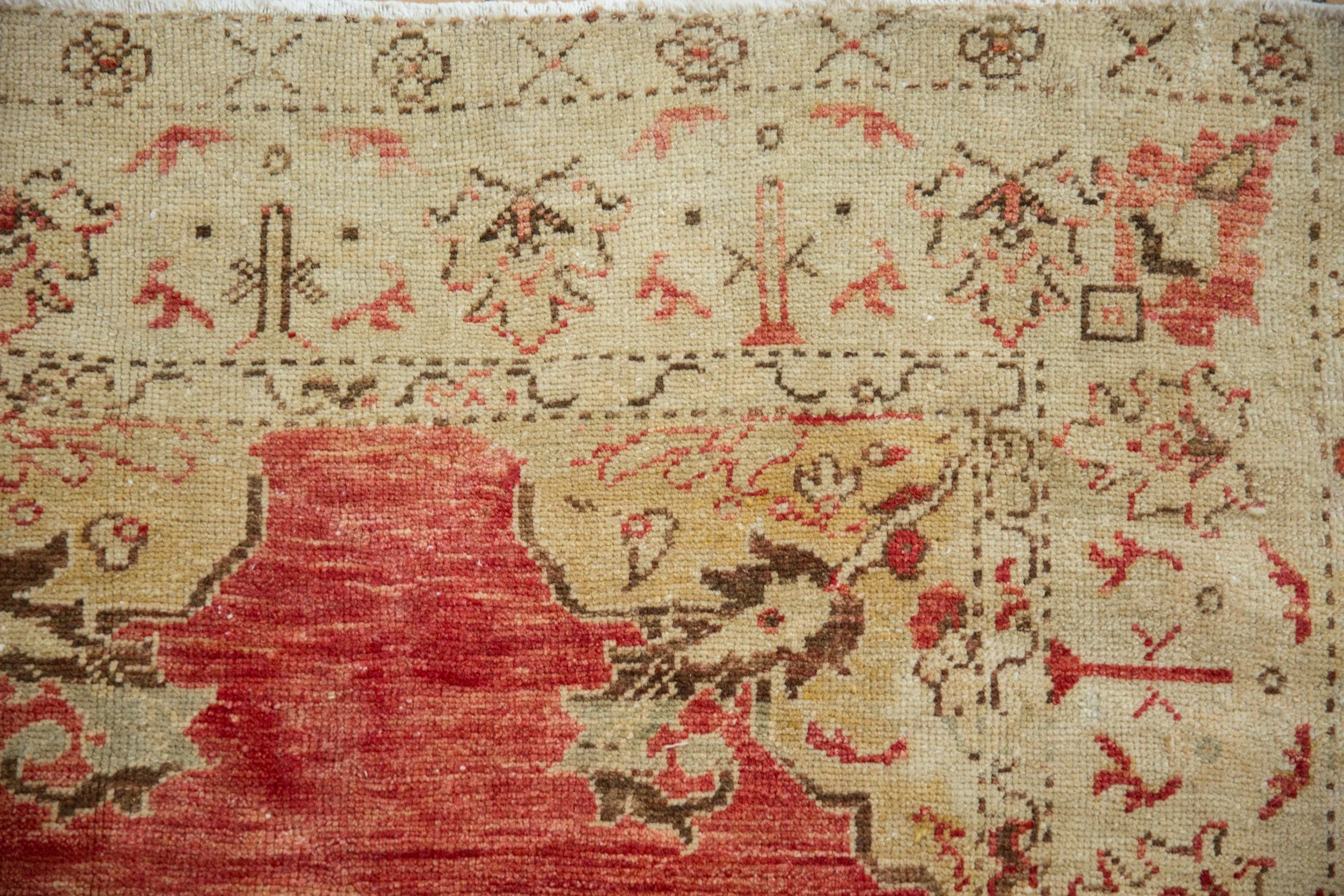 3.5x6 Vintage Distressed Anatolian Rug - Image 3