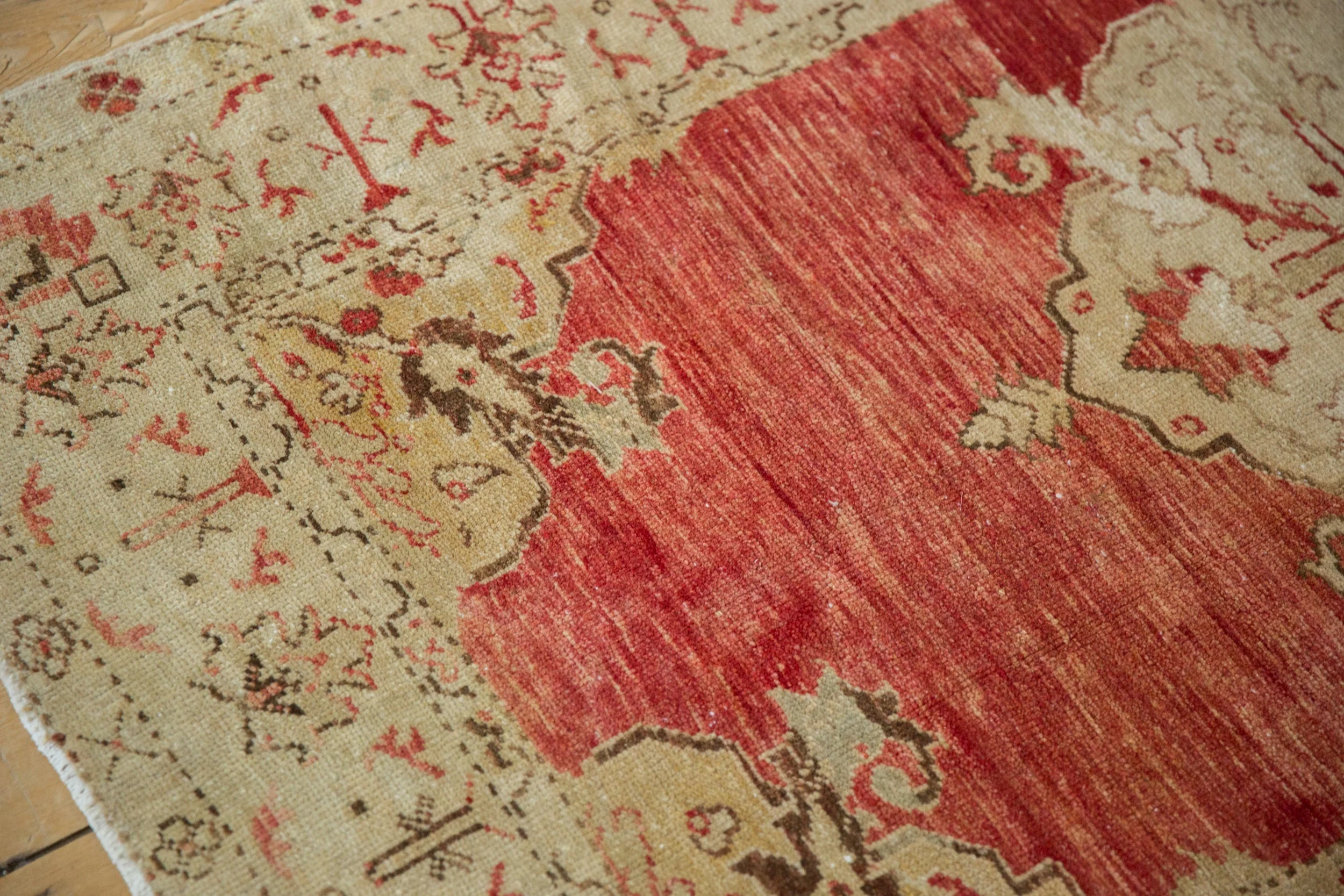3.5x6 Vintage Distressed Anatolian Rug - Image 6