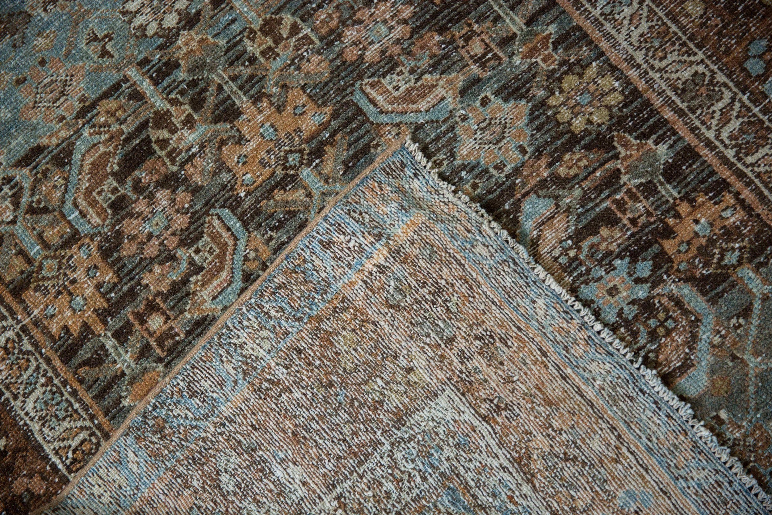 3.5x6 Vintage Distressed Malayer Rug - Image 10