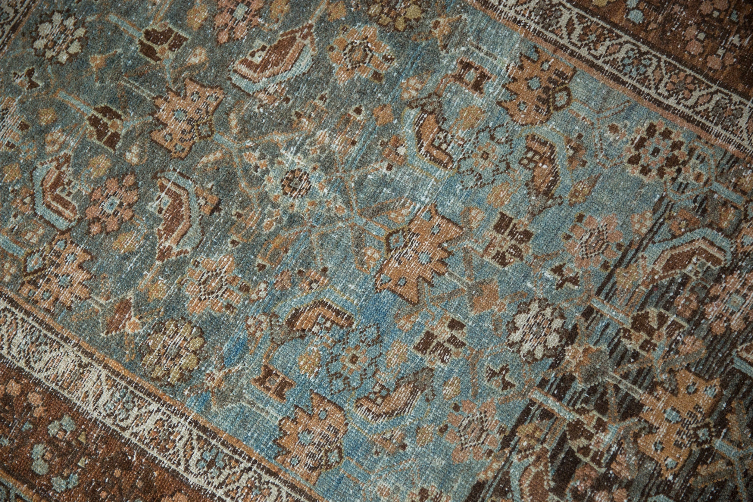 3.5x6 Vintage Distressed Malayer Rug - Image 11