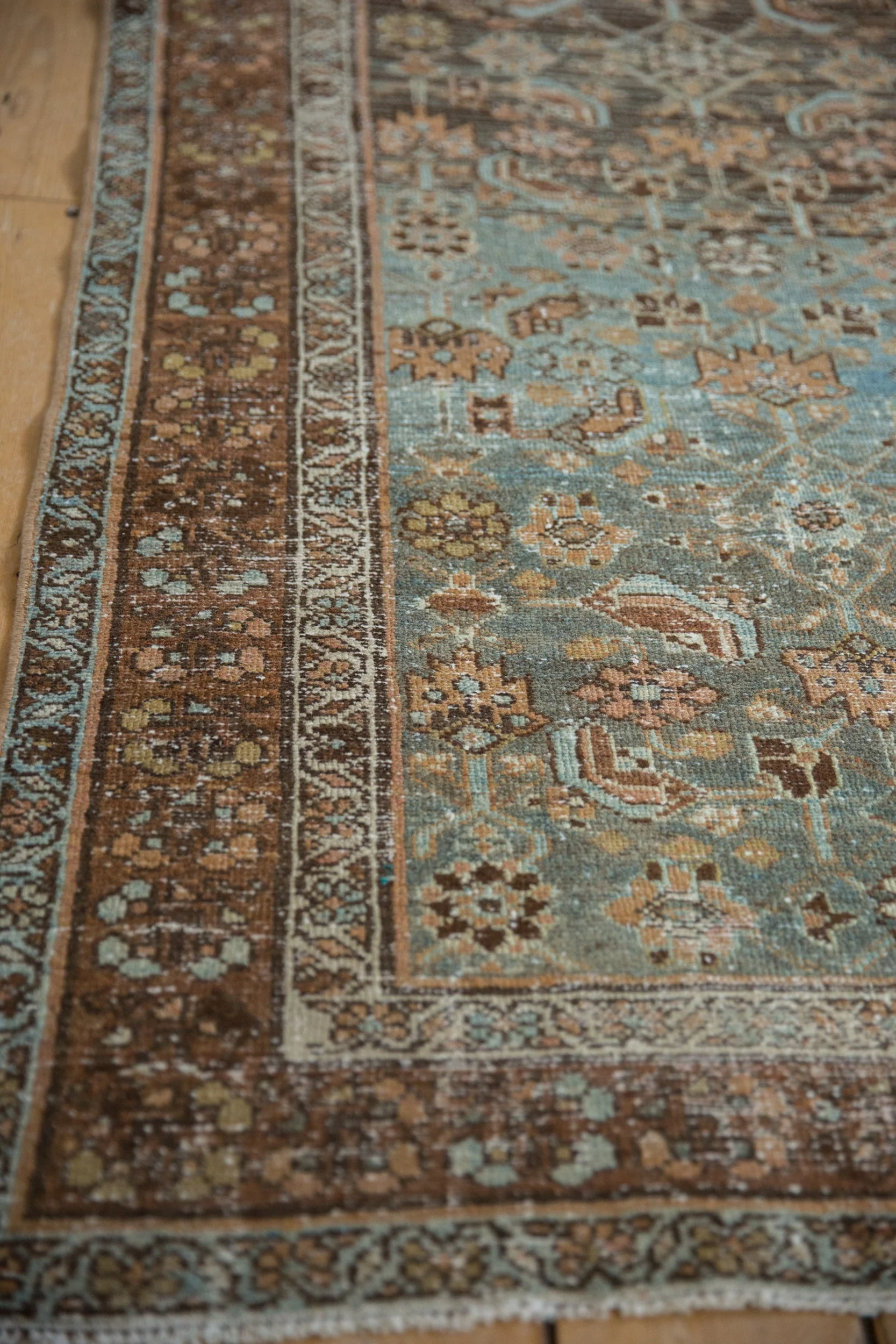 3.5x6 Vintage Distressed Malayer Rug - Image 4