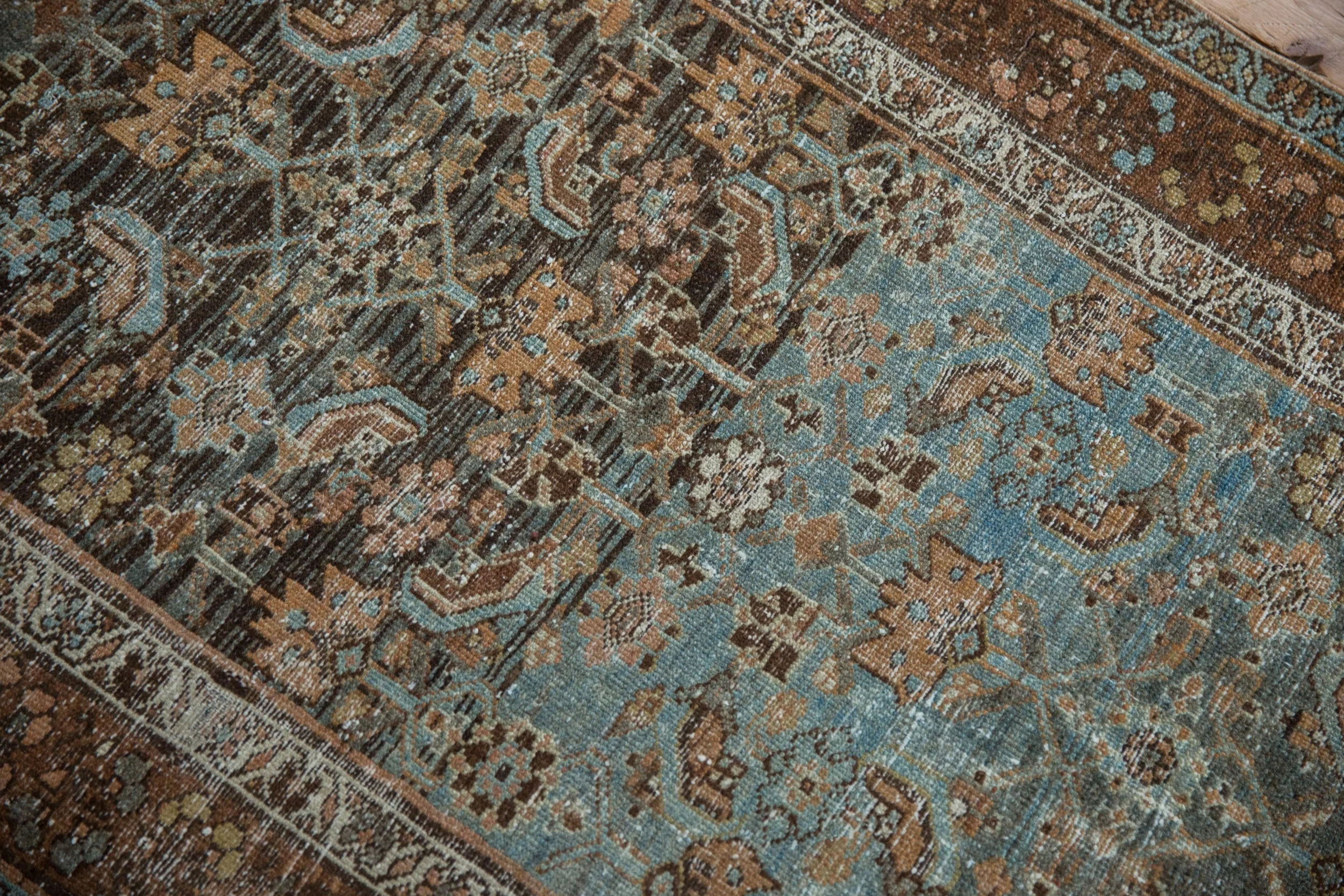 3.5x6 Vintage Distressed Malayer Rug - Image 5